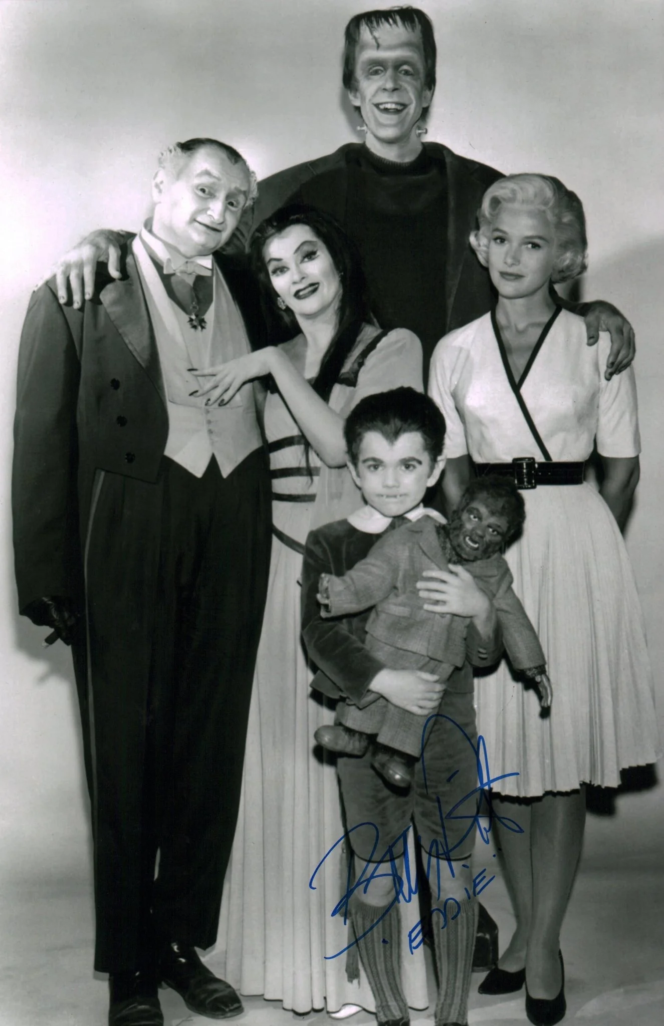 Butch Patrick The Munsters 11x17 Signed Photo Poster JSA Certified Autograph