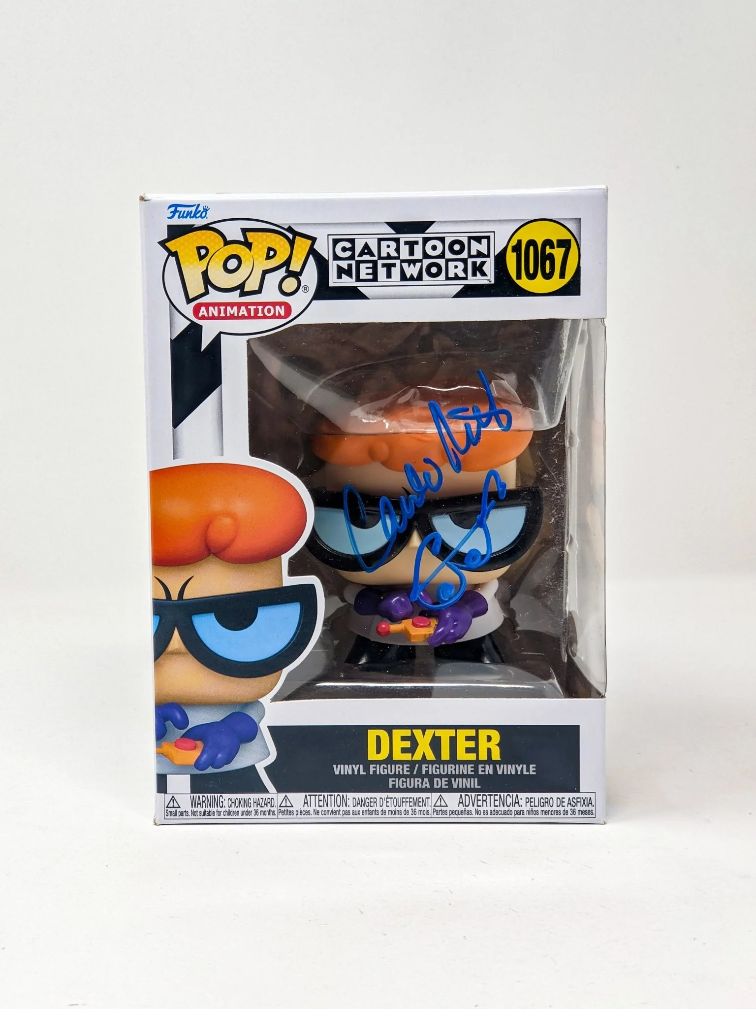 Candi Milo Cartoon Network Dexter #1067 Signed Funko Pop JSA Certified Autograph - Image 4