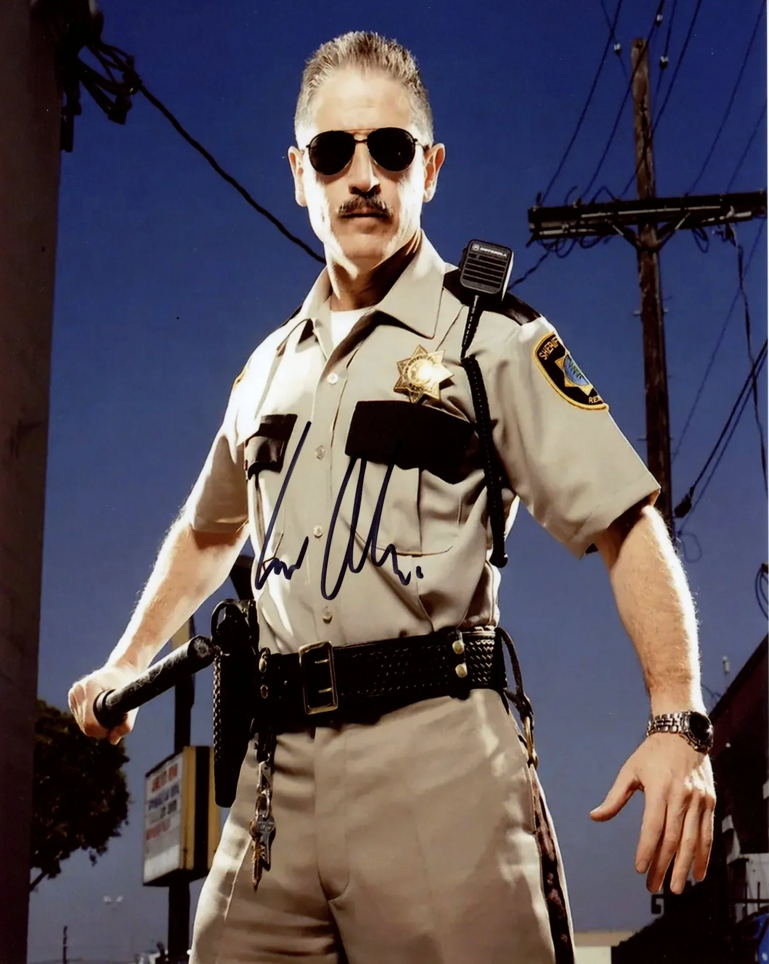 Carlos Alazraqui RENO 911! 8x10 Photo Signed JSA Certified Autograph - Image 2