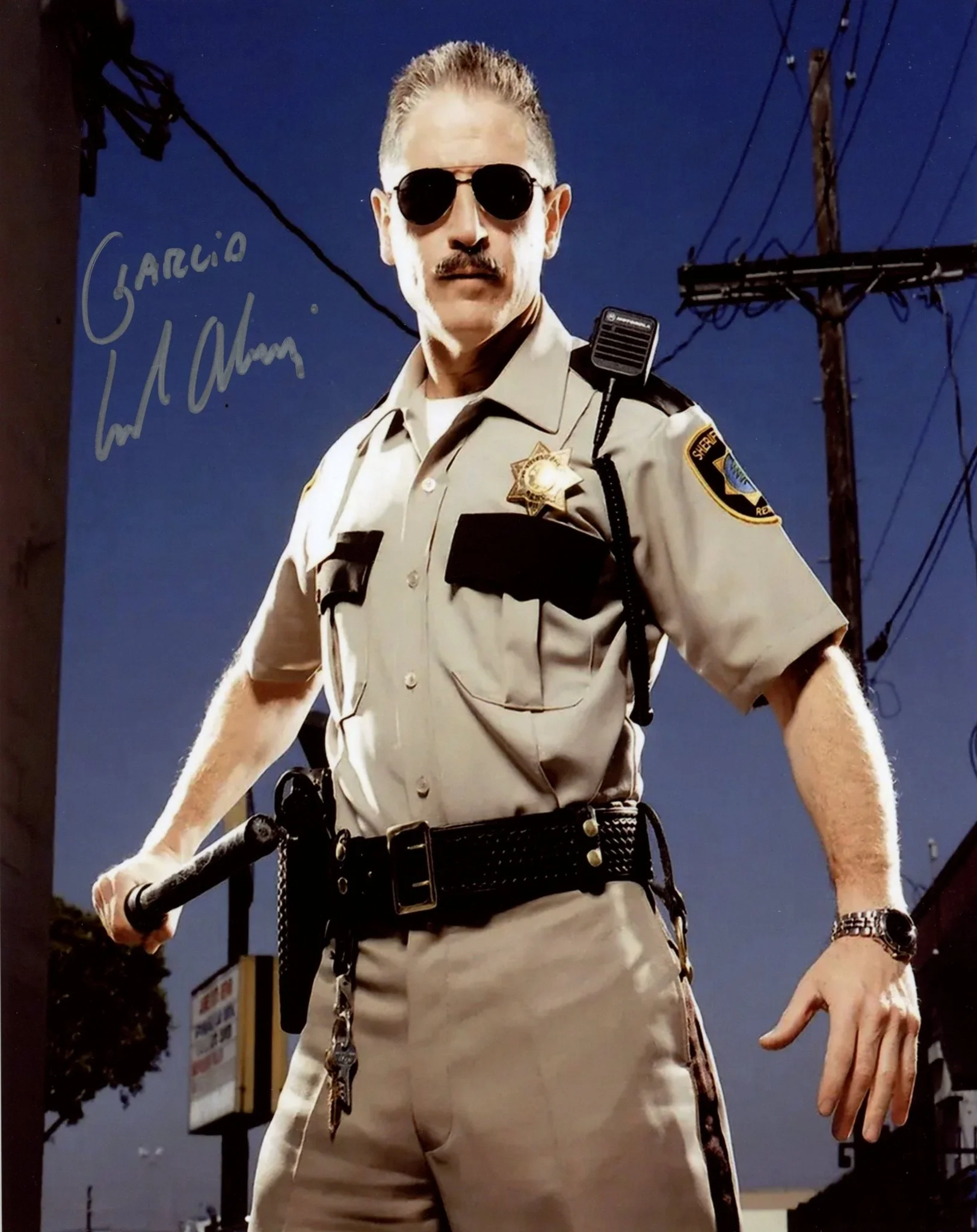 Carlos Alazraqui RENO 911! 8x10 Photo Signed JSA Certified Autograph - Image 3