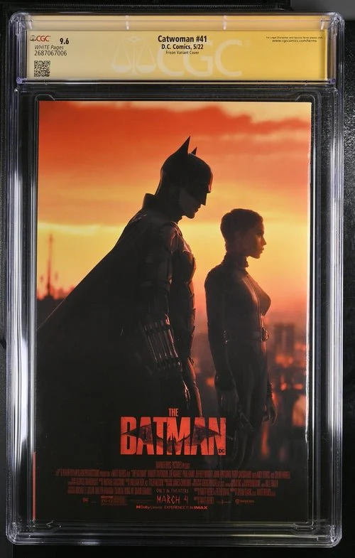 Catwoman #41 Frison Variant Cover CGC Signature Series 9.6 Signed Tini Howard, Jenny Frison - Image 3