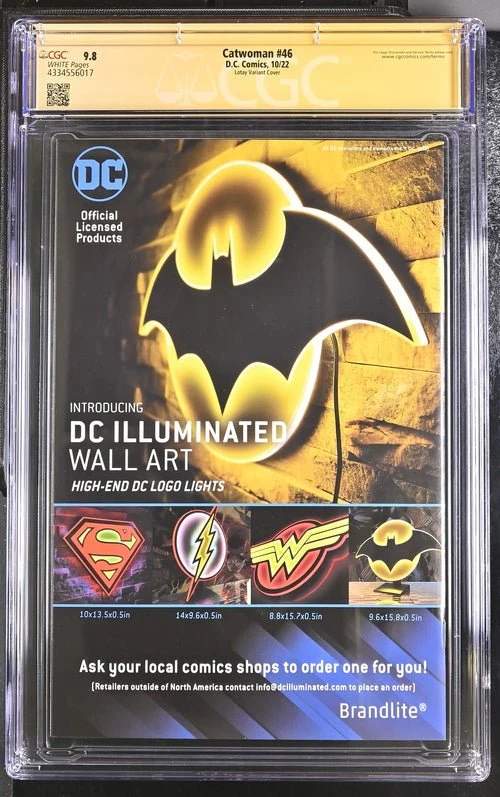 Catwoman #46 Lotay Variant Cover CGC Signature Series 9.8 Signed Tini Howard - Image 3