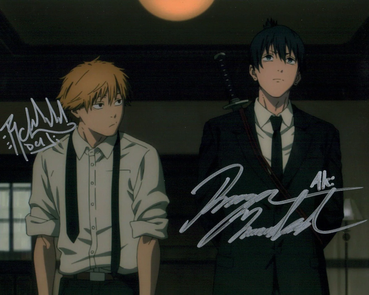 Chainsaw Man 8x10 Signed Photo Cast x2 Murdock, Levy JSA Certified Autograph - Image 2