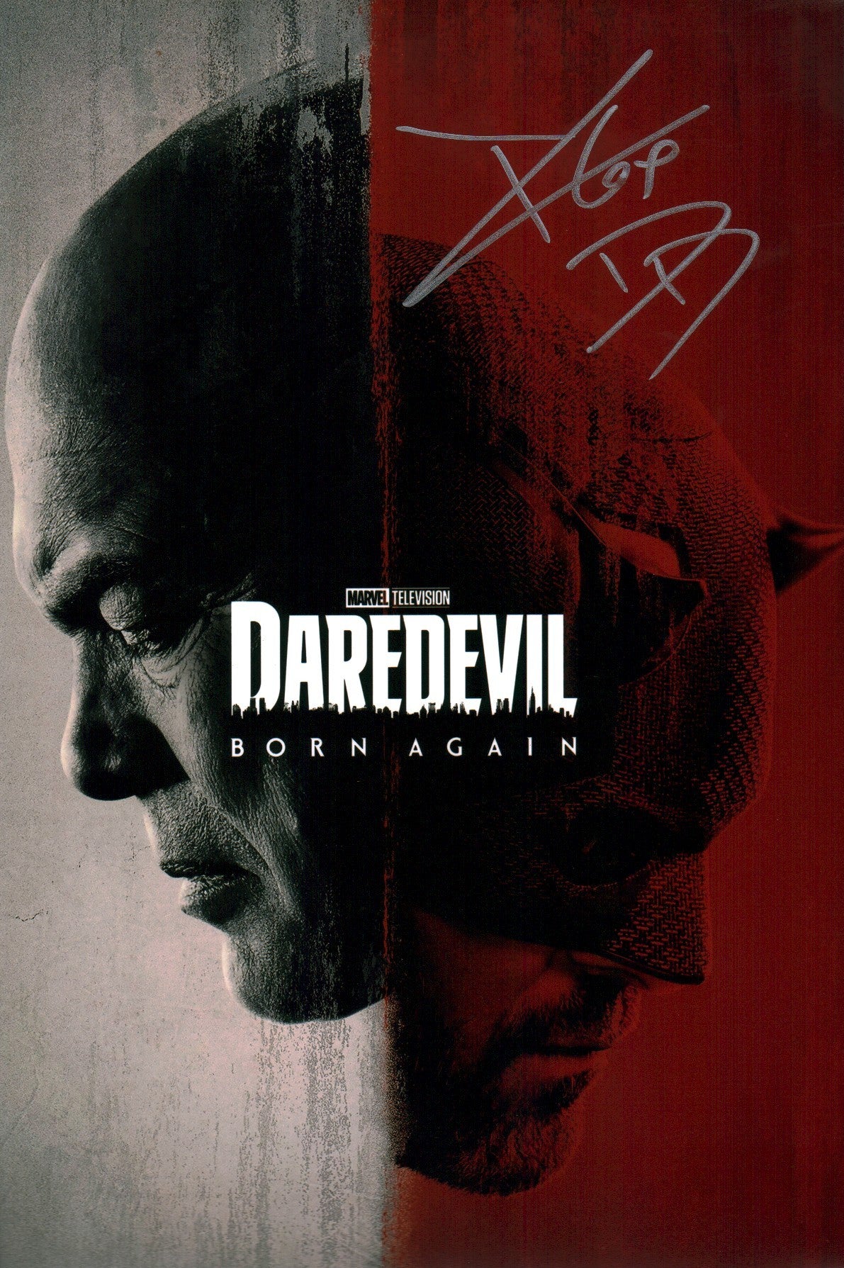 Charlie Cox Daredevil Born Again 8x12 Signed Photo JSA Certified Autograph