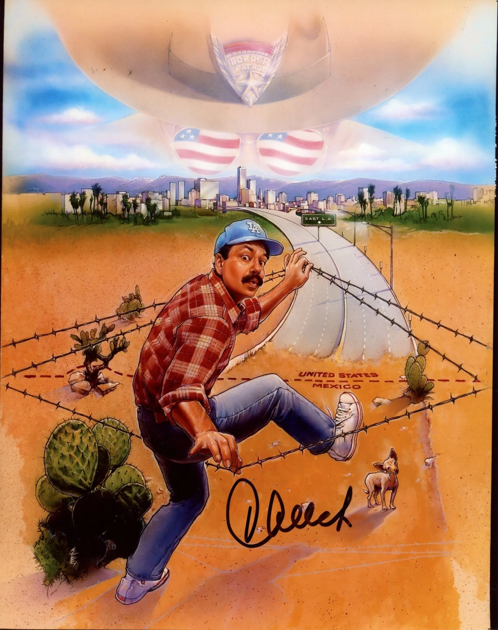 Cheech Marin Signed 8x10 Photo JSA Certified Autograph