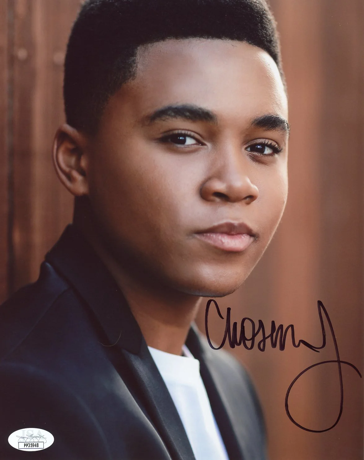 Chosen Jacobs 8x10 Signed Photo JSA COA Certified Autograph