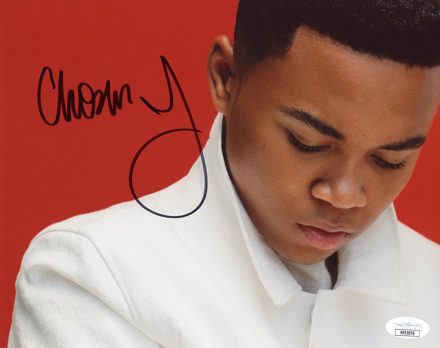 Chosen Jacobs 8x10 Signed Photo JSA Certified Autograph