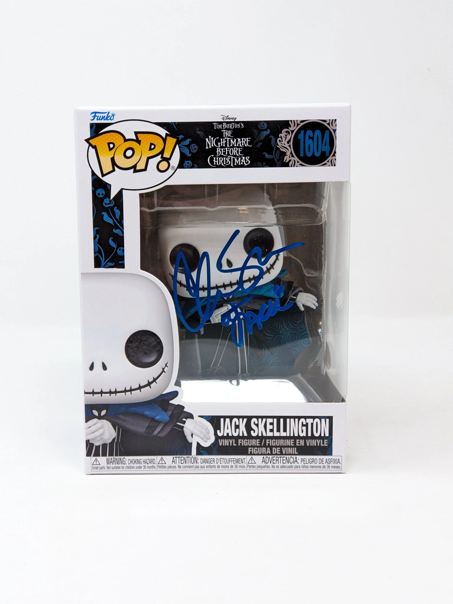 Chris Sarandon Disney Nightmare Before Christmas Jack Skellington #1604 Signed Funko Pop JSA Certified Autograph - Image 2