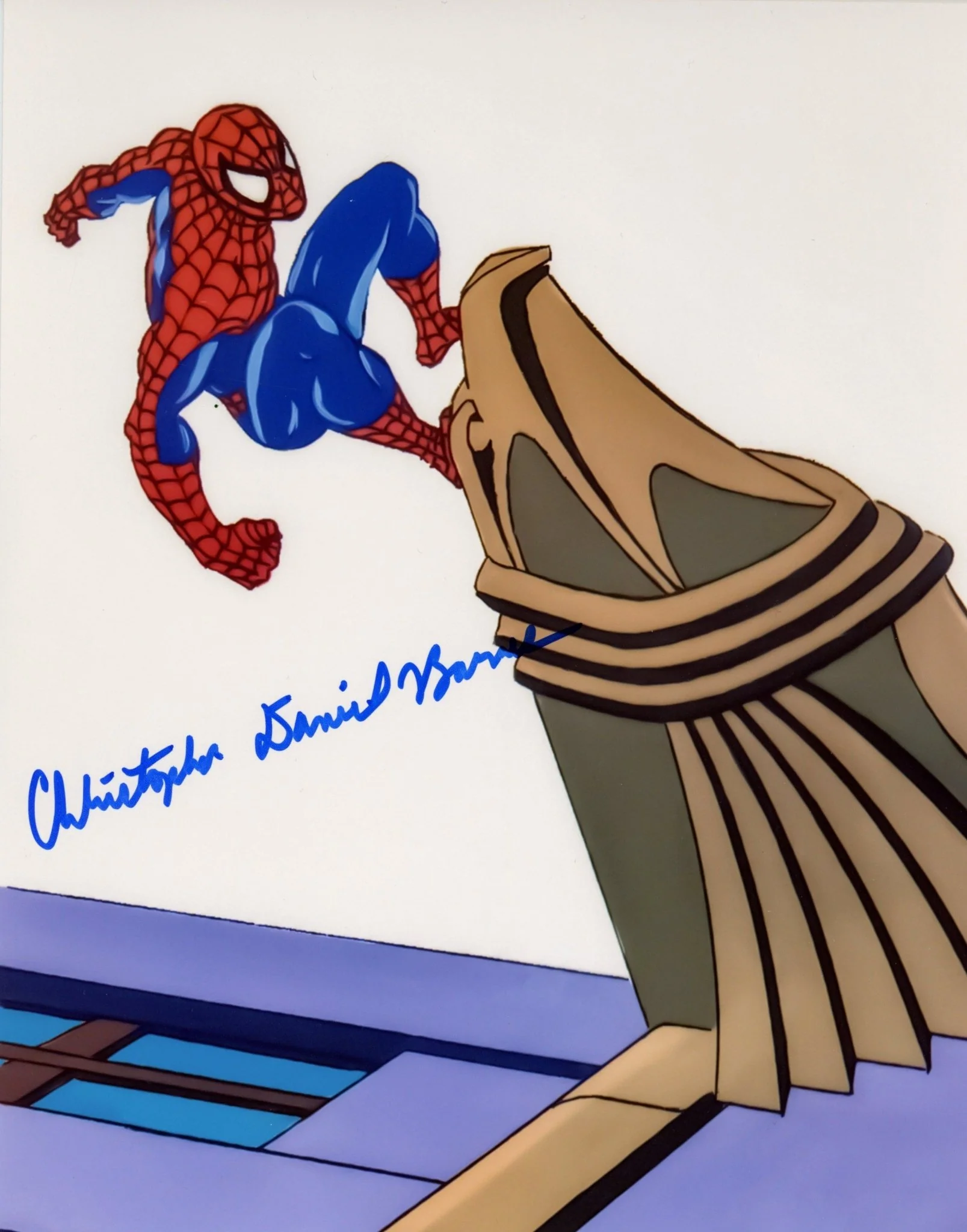 Christopher Daniel Barnes Spider-Man 8x10 Photo Signed JSA Certified Autograph