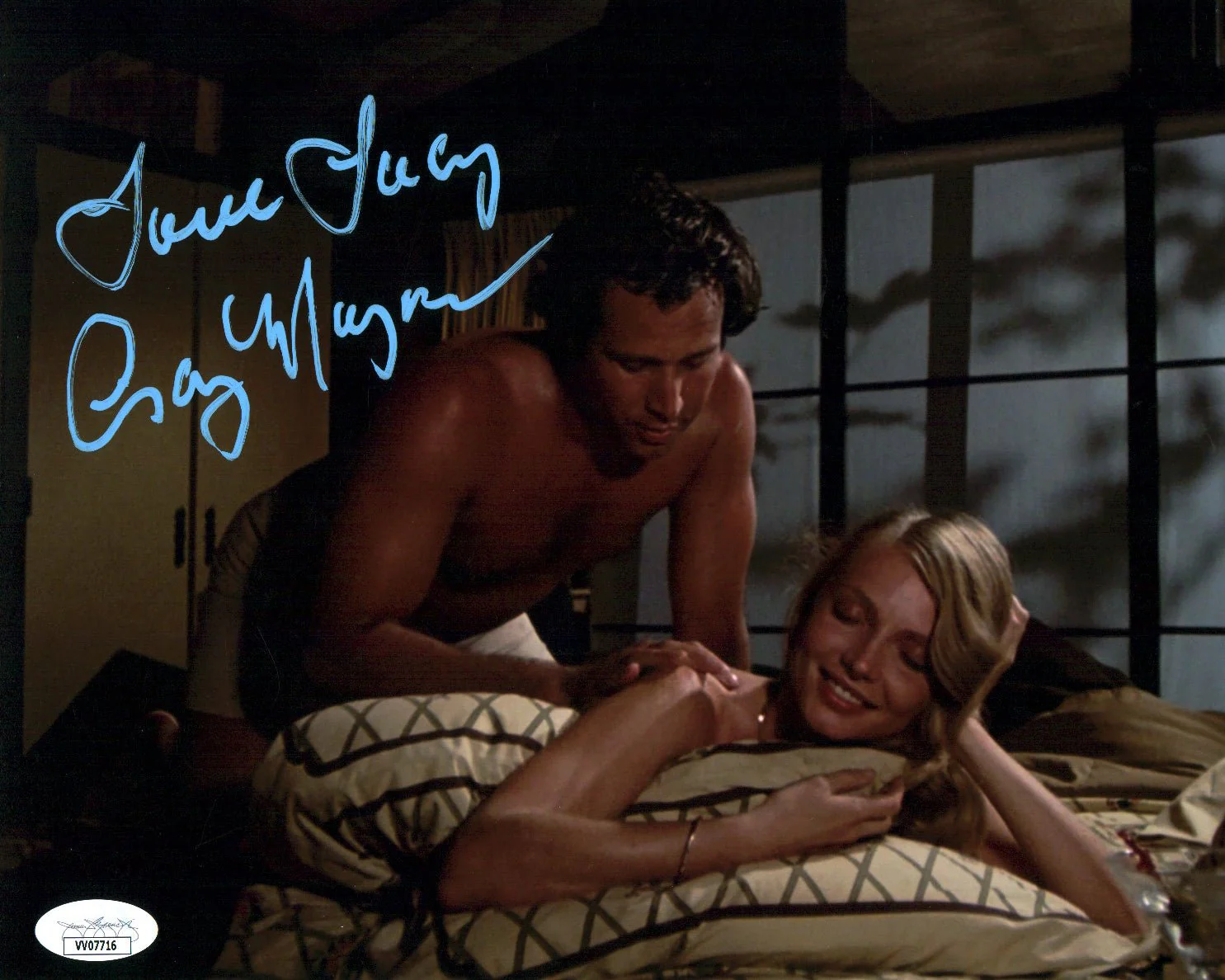 Cindy Morgan Caddyshack 8x10 Signed Photo JSA Certified Autograph