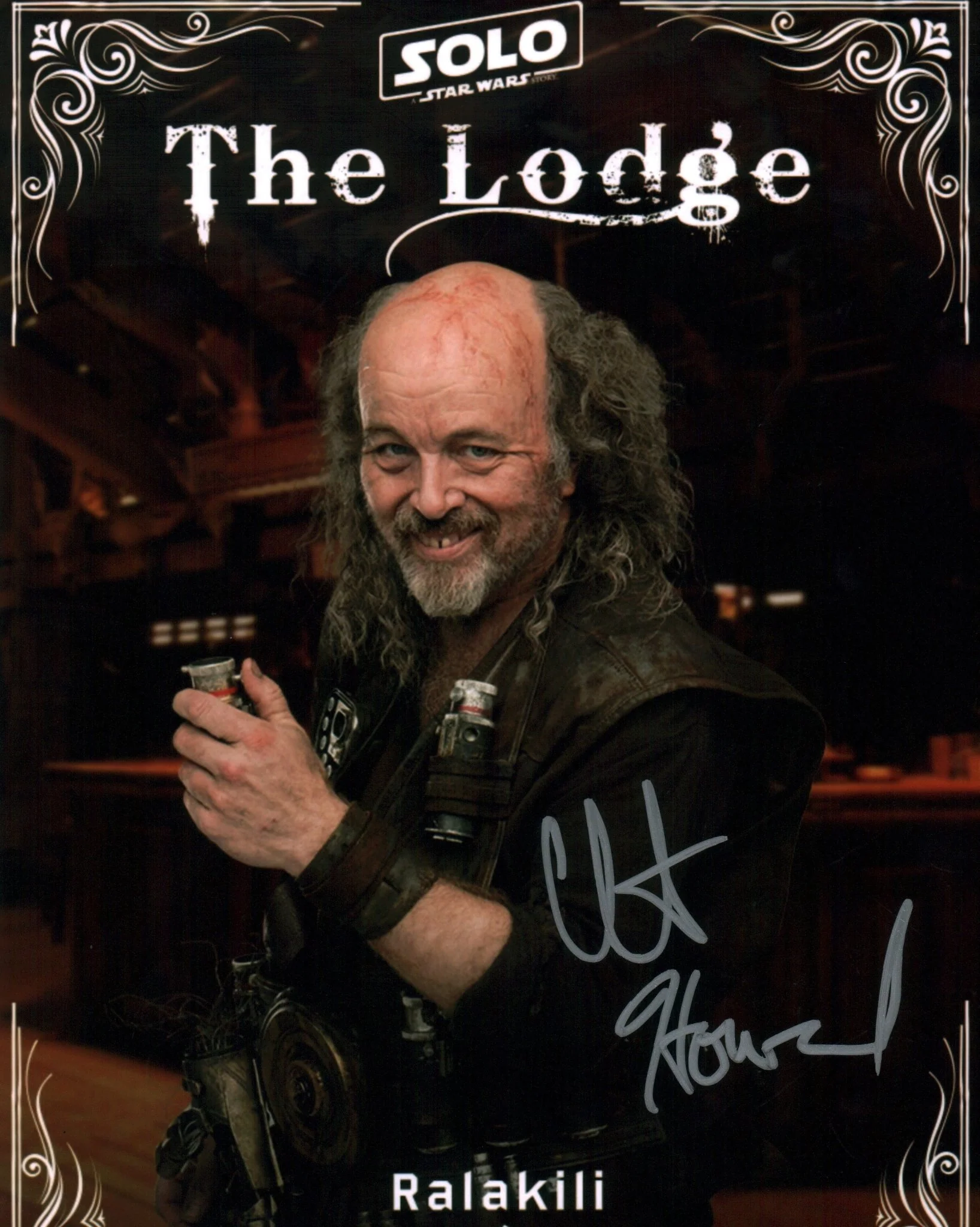 Clint Howard Star Wars 8x10 Signed Photo JSA Certified Autograph - Image 2