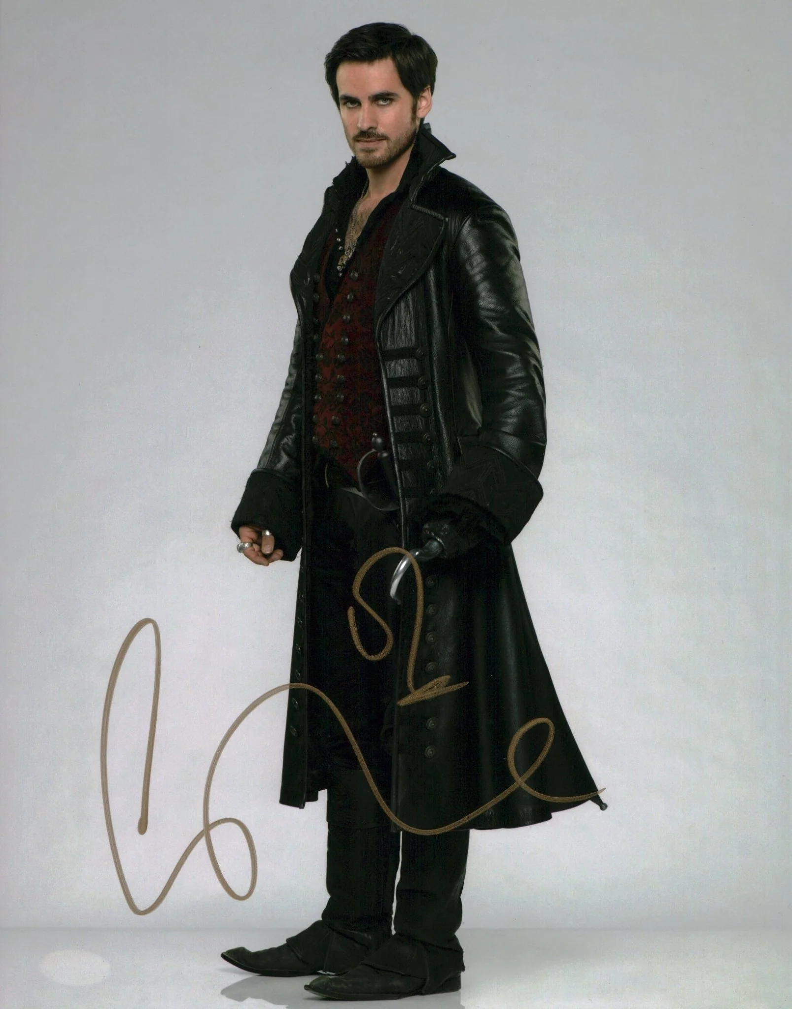 Colin O'Donoghue Once Upon A Time 11x14 Signed Photo Poster JSA Certified Autograph - Image 3