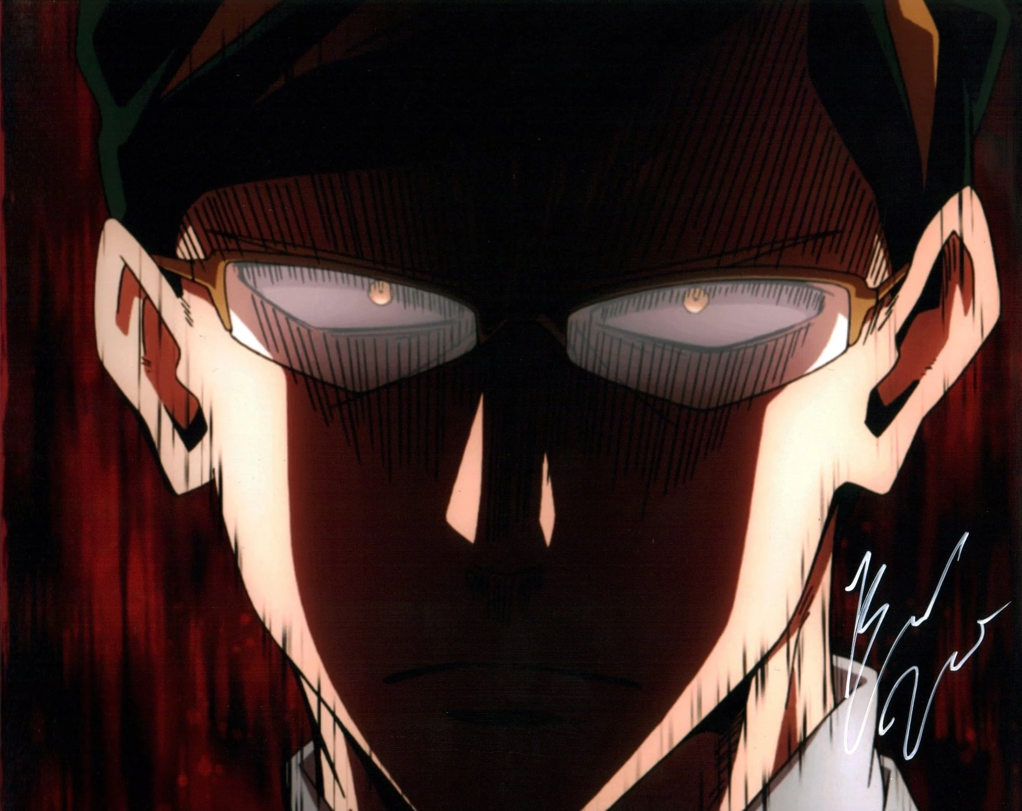 Brandon McInnis My Hero Academia 8x10 Signed Photo JSA Certified Autograph - Image 2