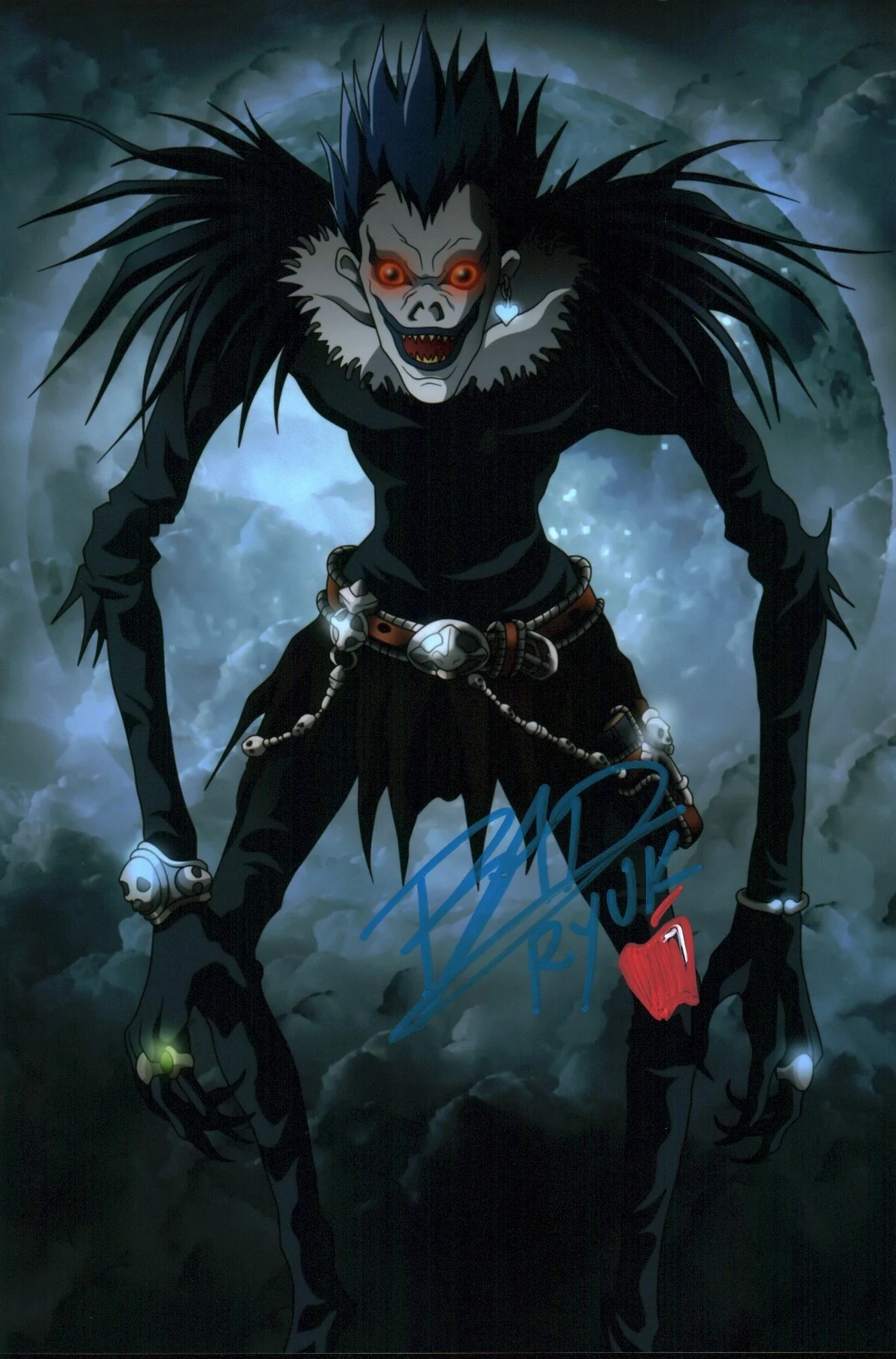Brian Drummond Death Note 8x12 Signed Photo JSA Certified Autograph - Image 2