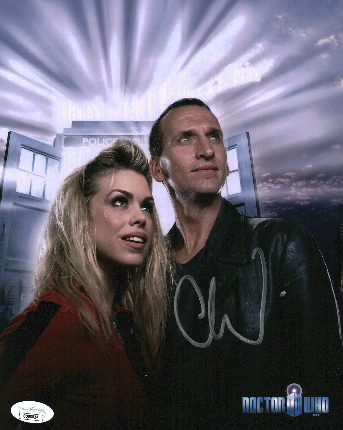 Christopher Eccleston Doctor Who 8x10 Signed Photo JSA Certified Autograph - Image 2