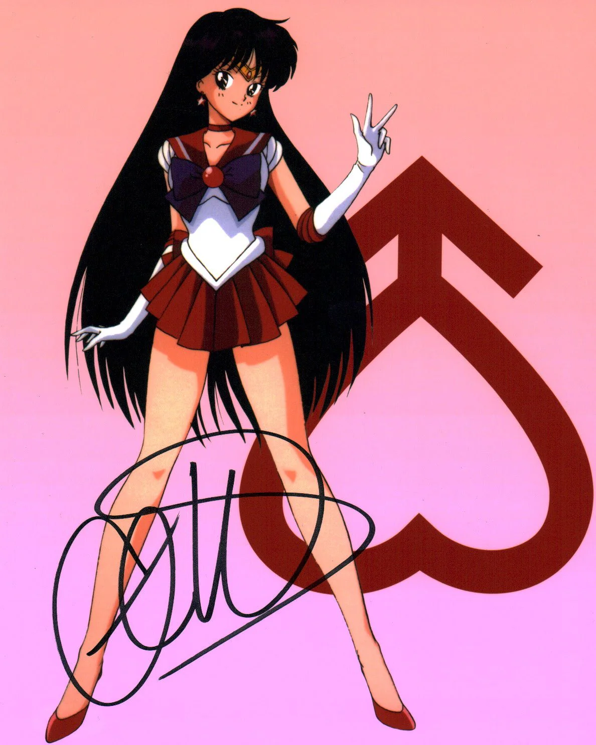 Cristina Vee Sailor Moon 8x10 Signed Photo JSA Certified Autograph - Image 3