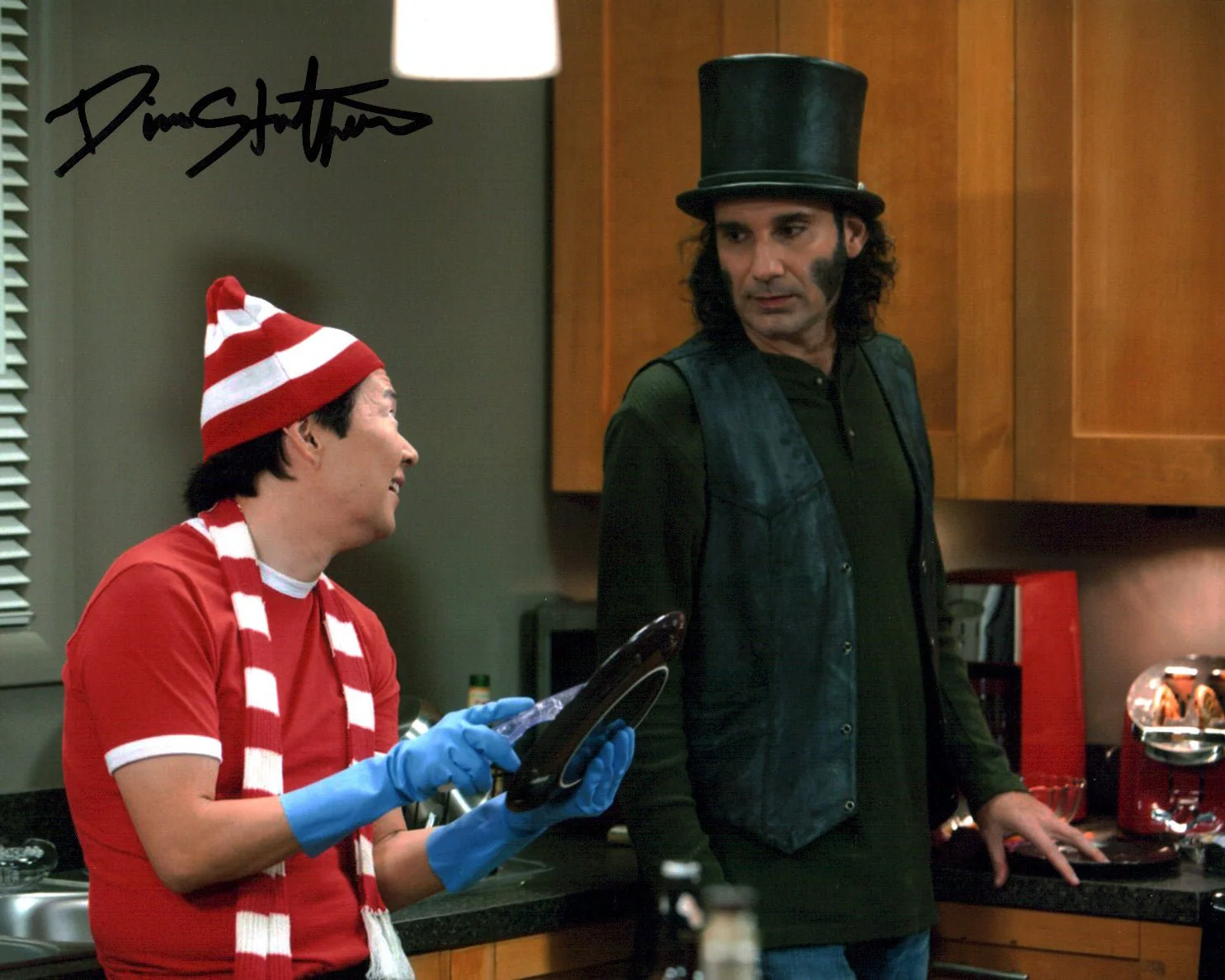 Dino Stamatopoulos Community 8x10 Signed Photo JSA Certified Autograph - Image 2
