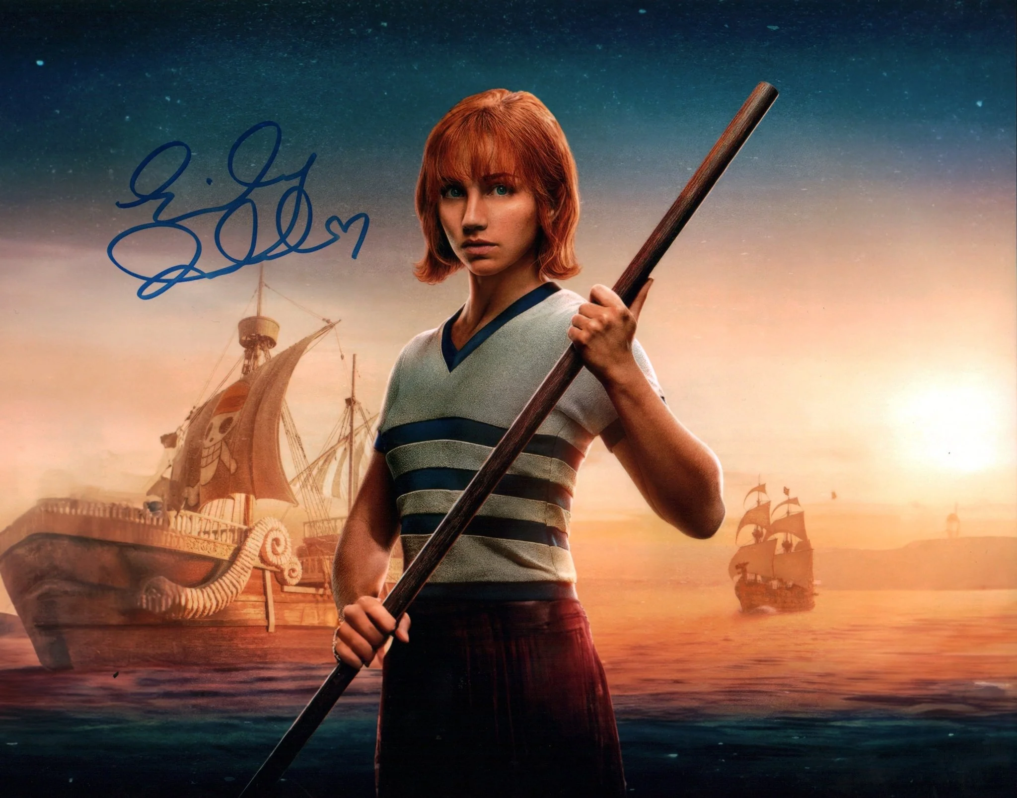 Emily Rudd One Piece 11x14 Signed Photo Poster JSA Certified Autograph - Image 2