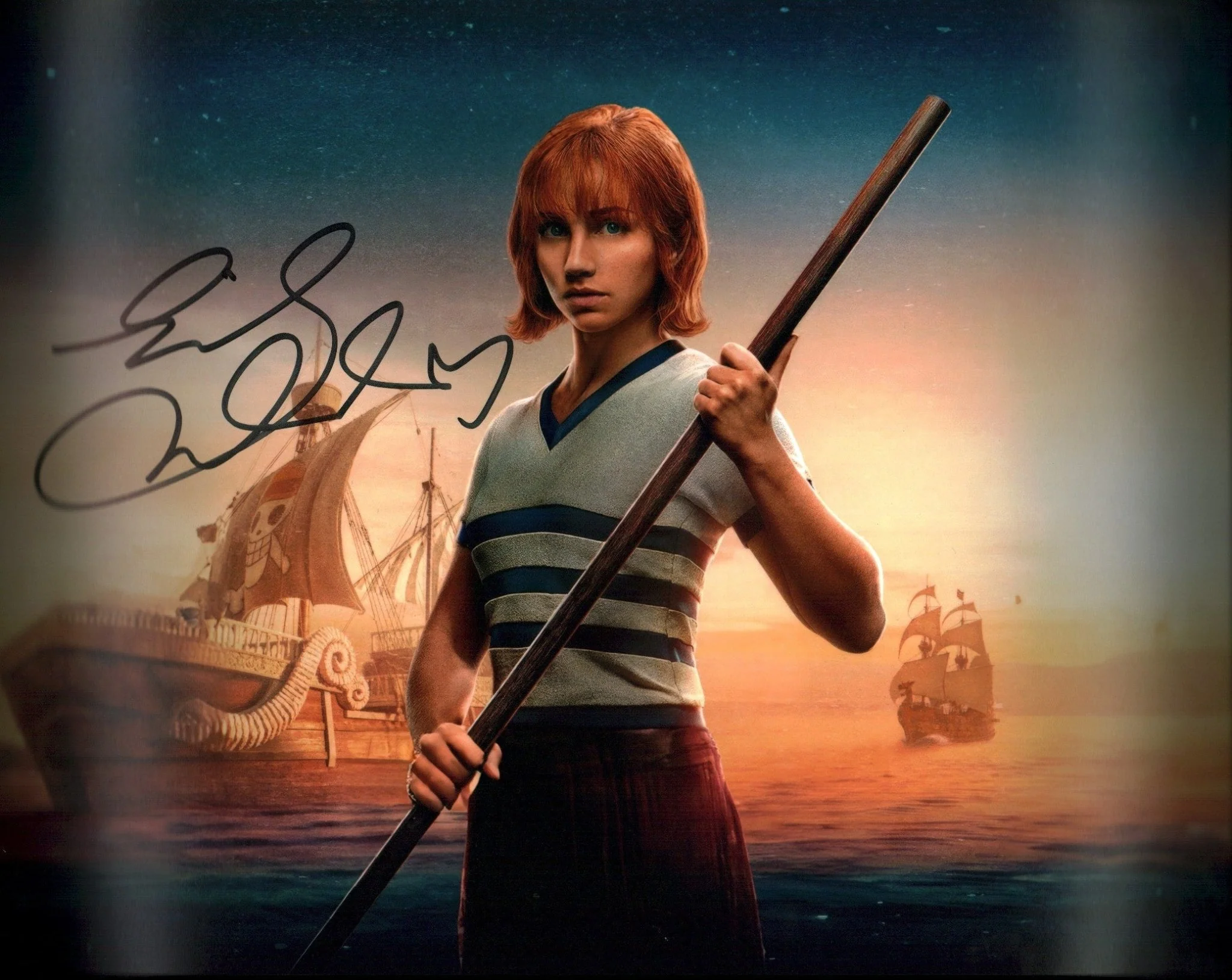 Emily Rudd One Piece 11x14 Signed Photo Poster JSA Certified Autograph - Image 4