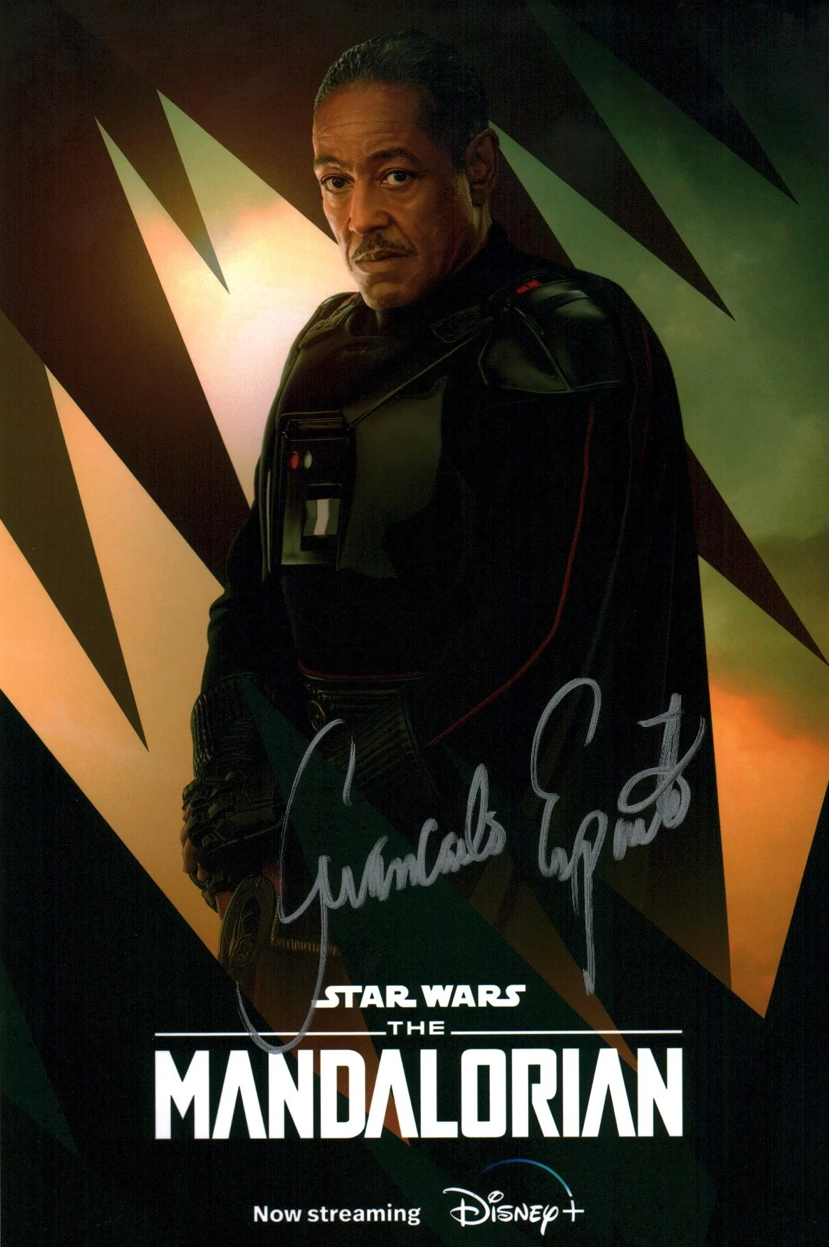 Giancarlo Esposito Star Wars The Mandalorian 8x12 Signed Photo JSA Certified Autograph - Image 2