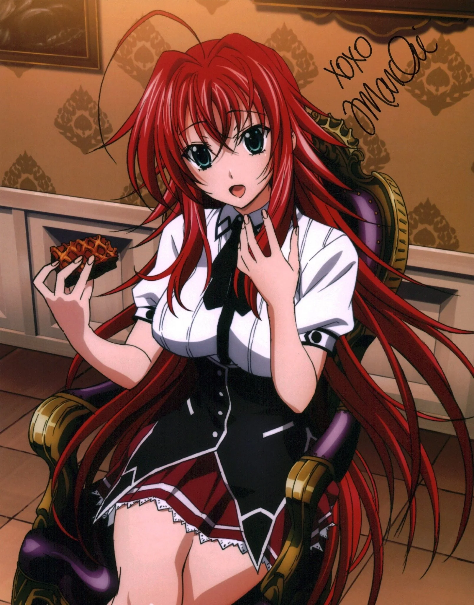 Jamie Marchi High School DxD 11x14 Signed Photo Poster JSA Certified Autograph - Image 2