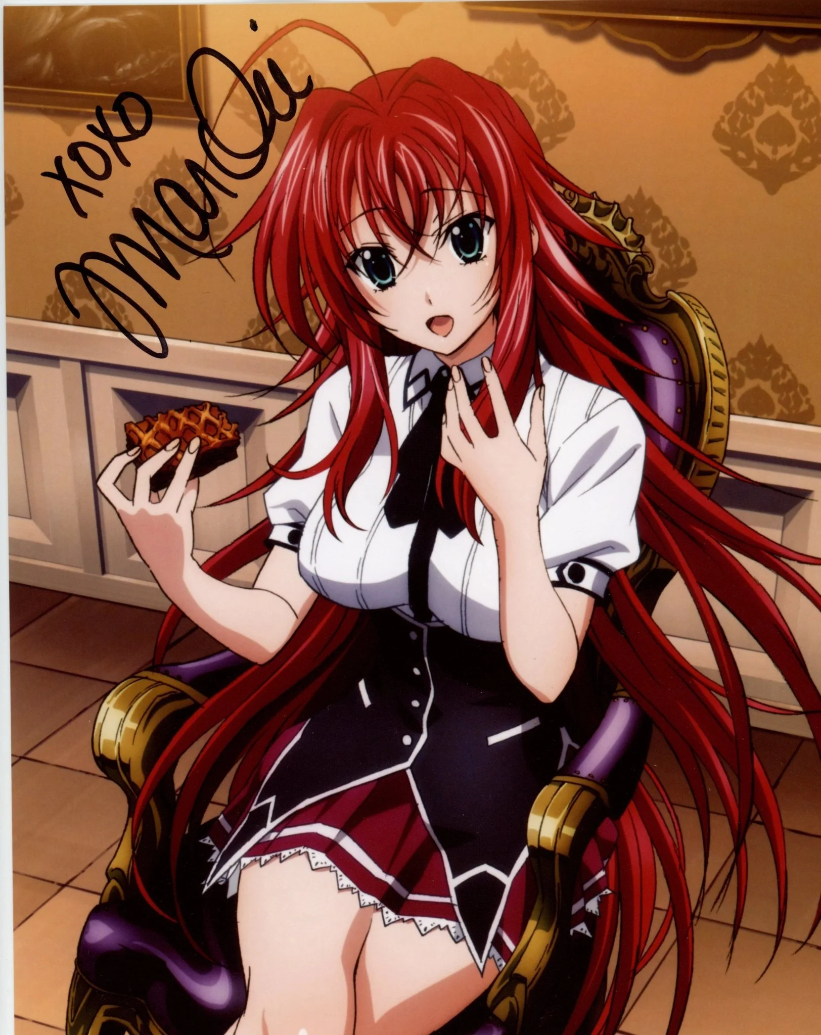 Jamie Marchi High School DxD 8x10 Photo Signed JSA Certified Autograph - Image 2