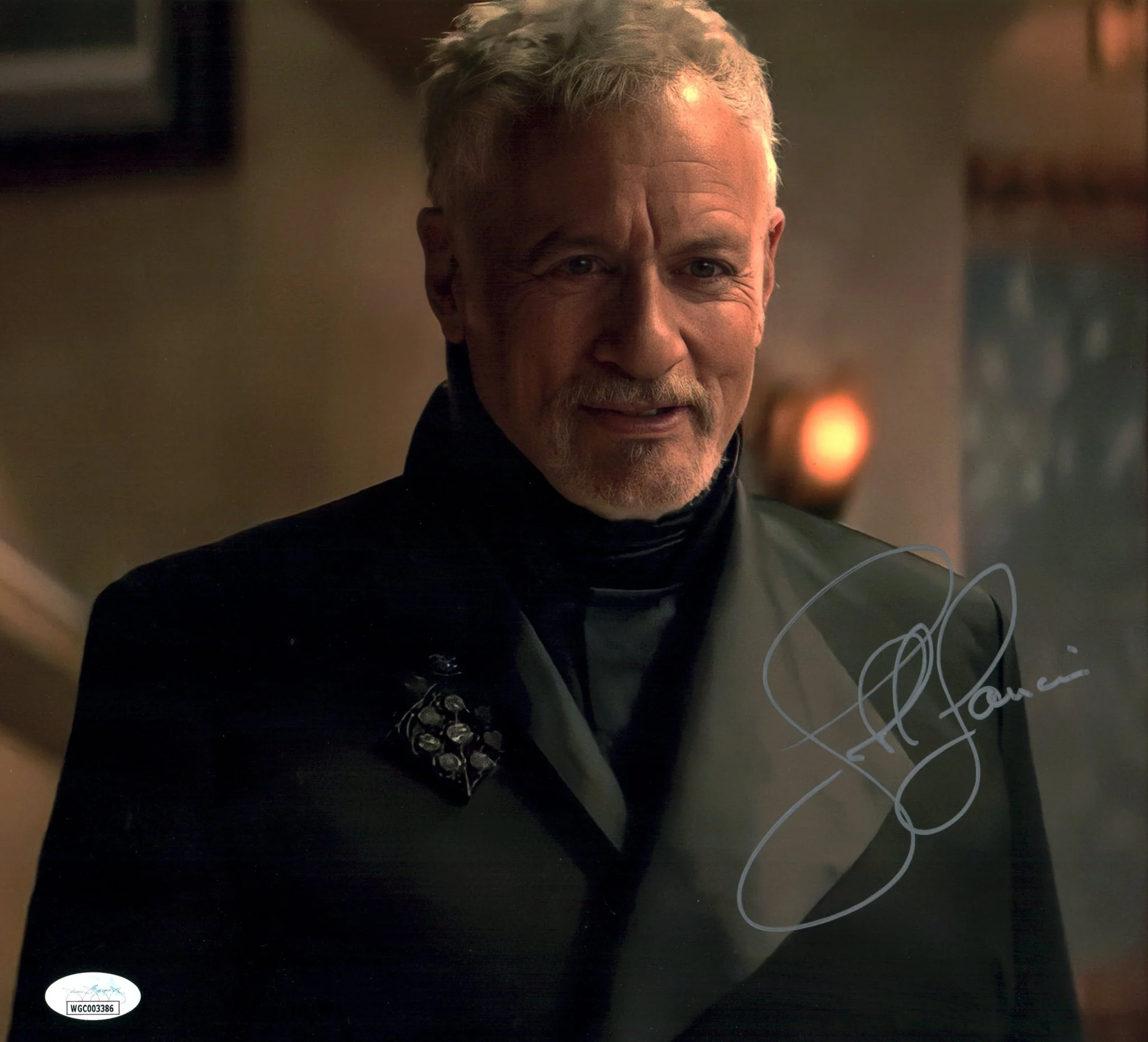 John de Lancie Star Trek 11x14 Signed Photo Poster JSA Certified Autograph - Image 2