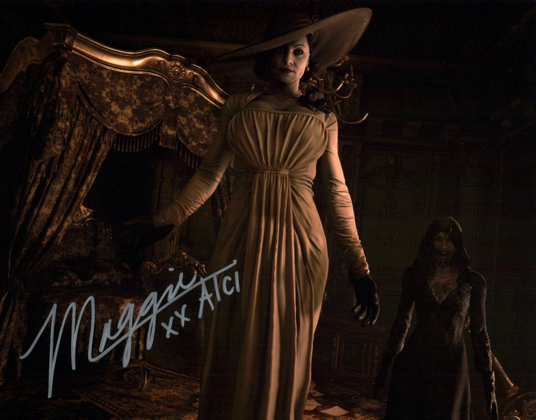 Maggie Robertson Resident Evil 11x14 Signed Photo Poster JSA Certified Autograph - Image 2