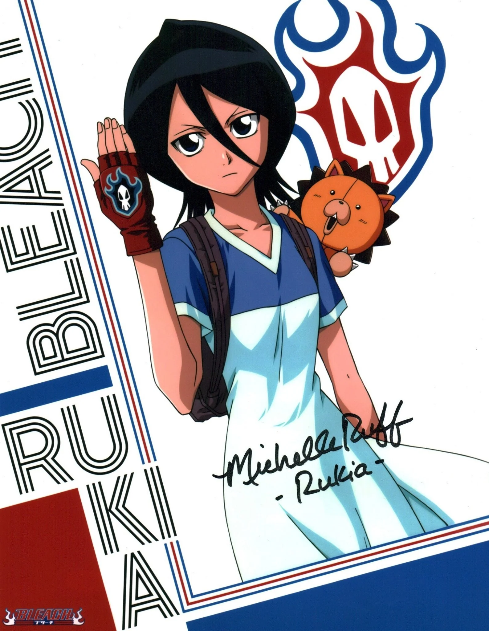 Michelle Ruff Bleach 11x14 Signed Photo Poster JSA Certified Autograph - Image 2