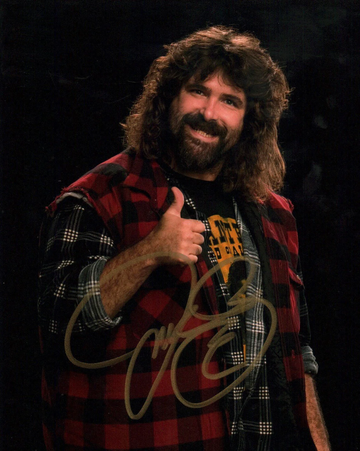 Mick Foley WWE Wrestling 8x10 Signed Photo Poster JSA Certified Autograph - Image 4