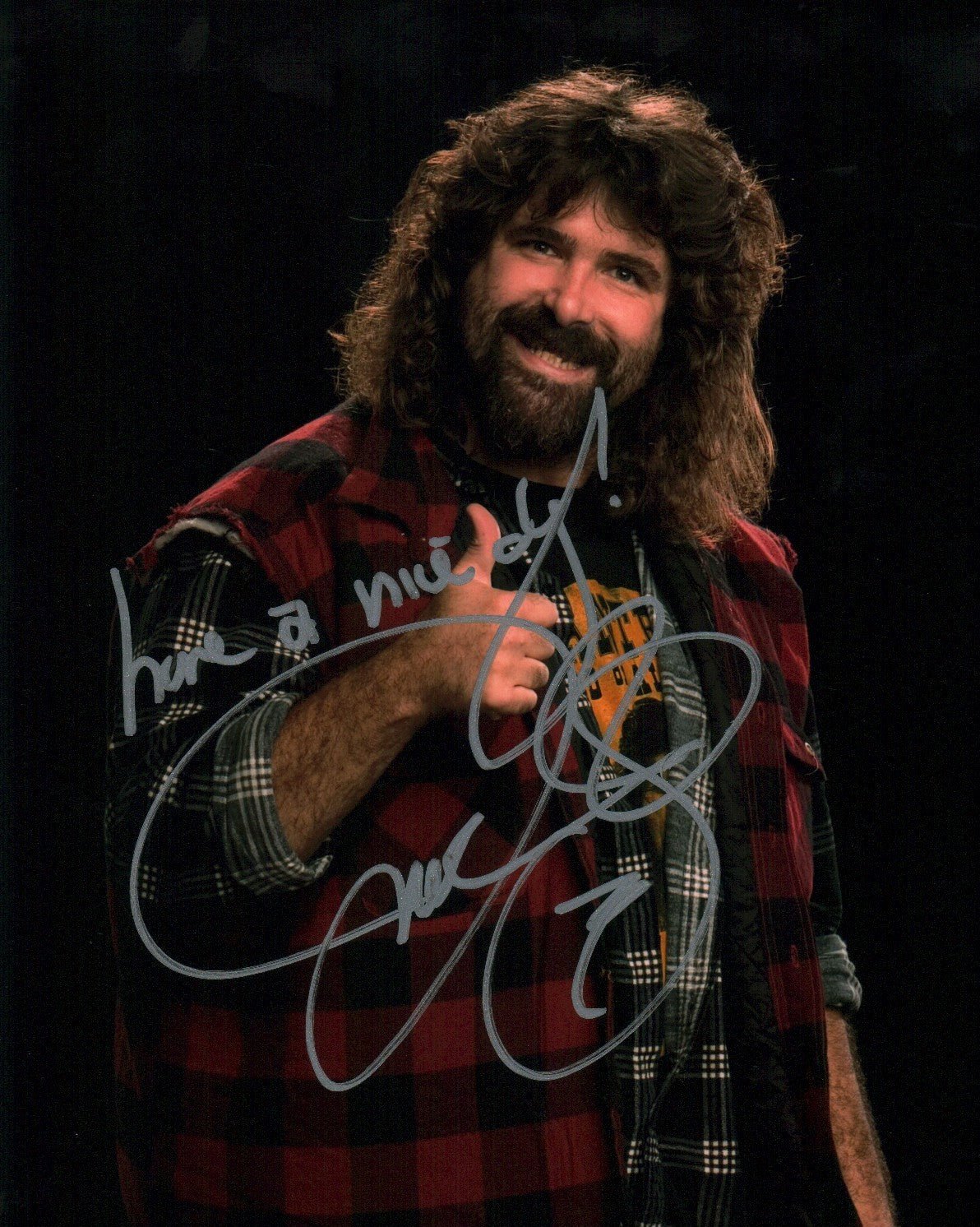 Mick Foley WWE Wrestling 8x10 Signed Photo Poster JSA Certified Autograph - Image 5