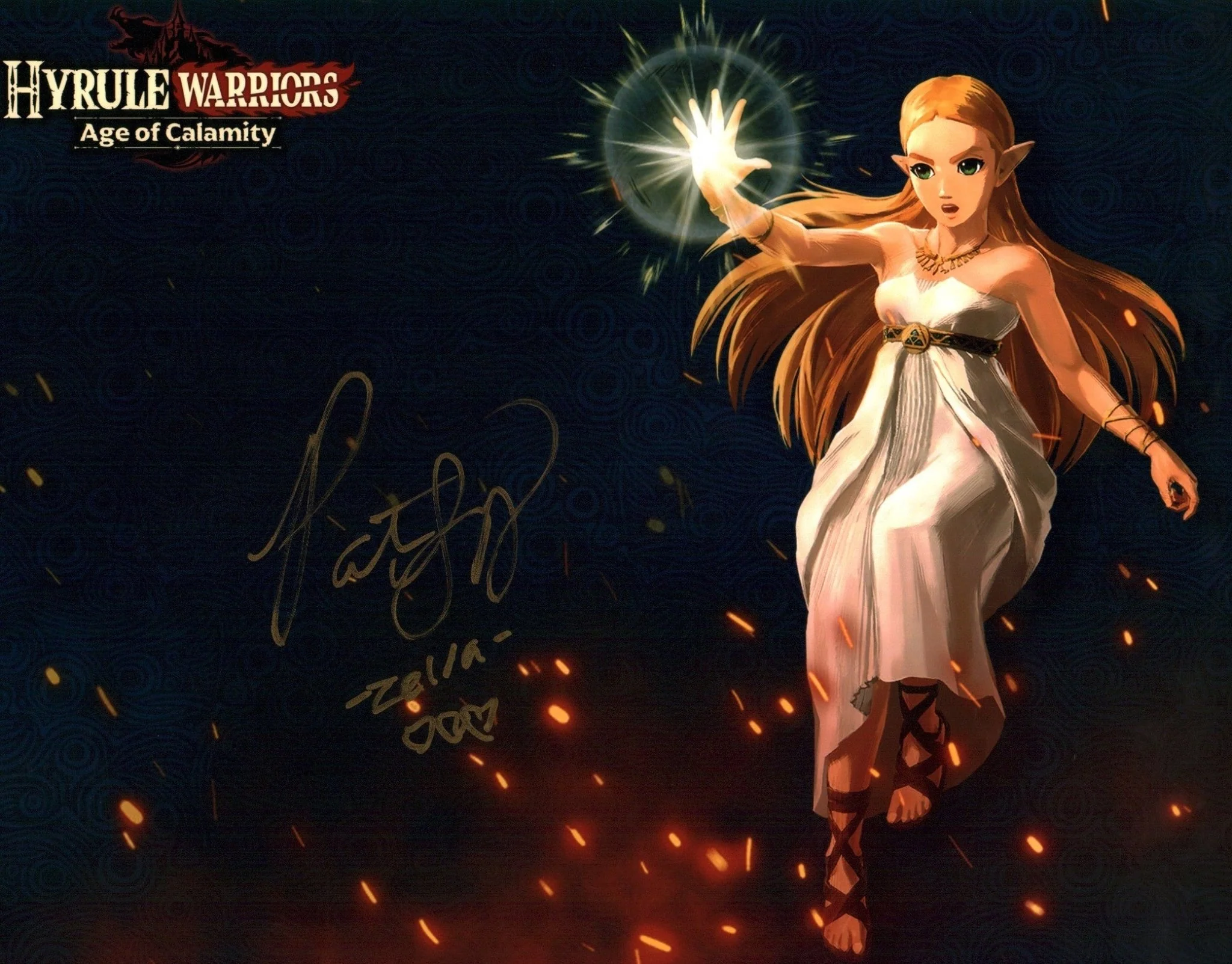 Patricia Summersett Legend of Zelda 11X14 Photo Poster Signed JSA Certified Autographed - Image 2