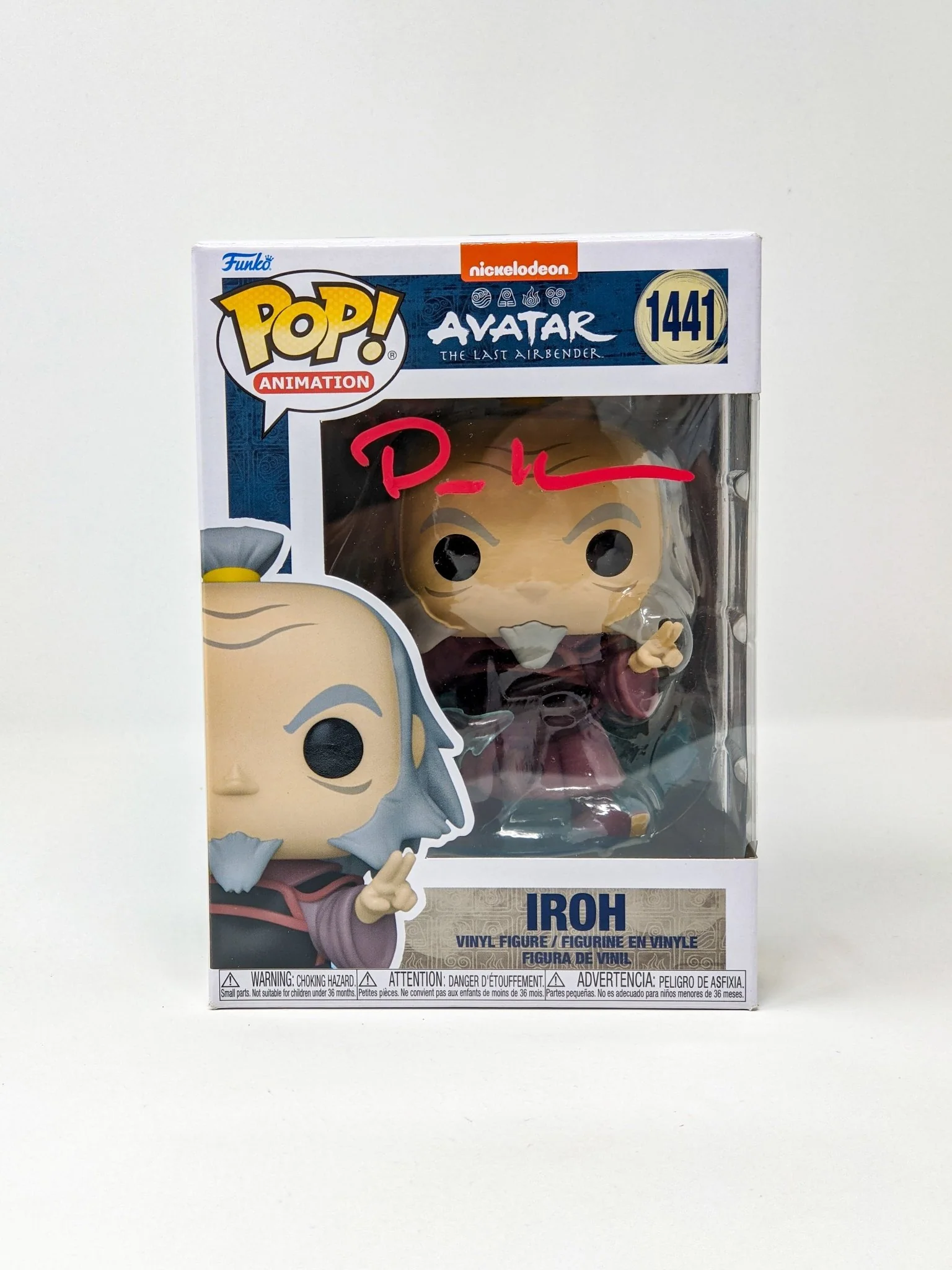 Paul Sun-Hyung Avatar Last Airbender Iroh #1441 Signed Funko Pop JSA Certified Autograph - Image 3