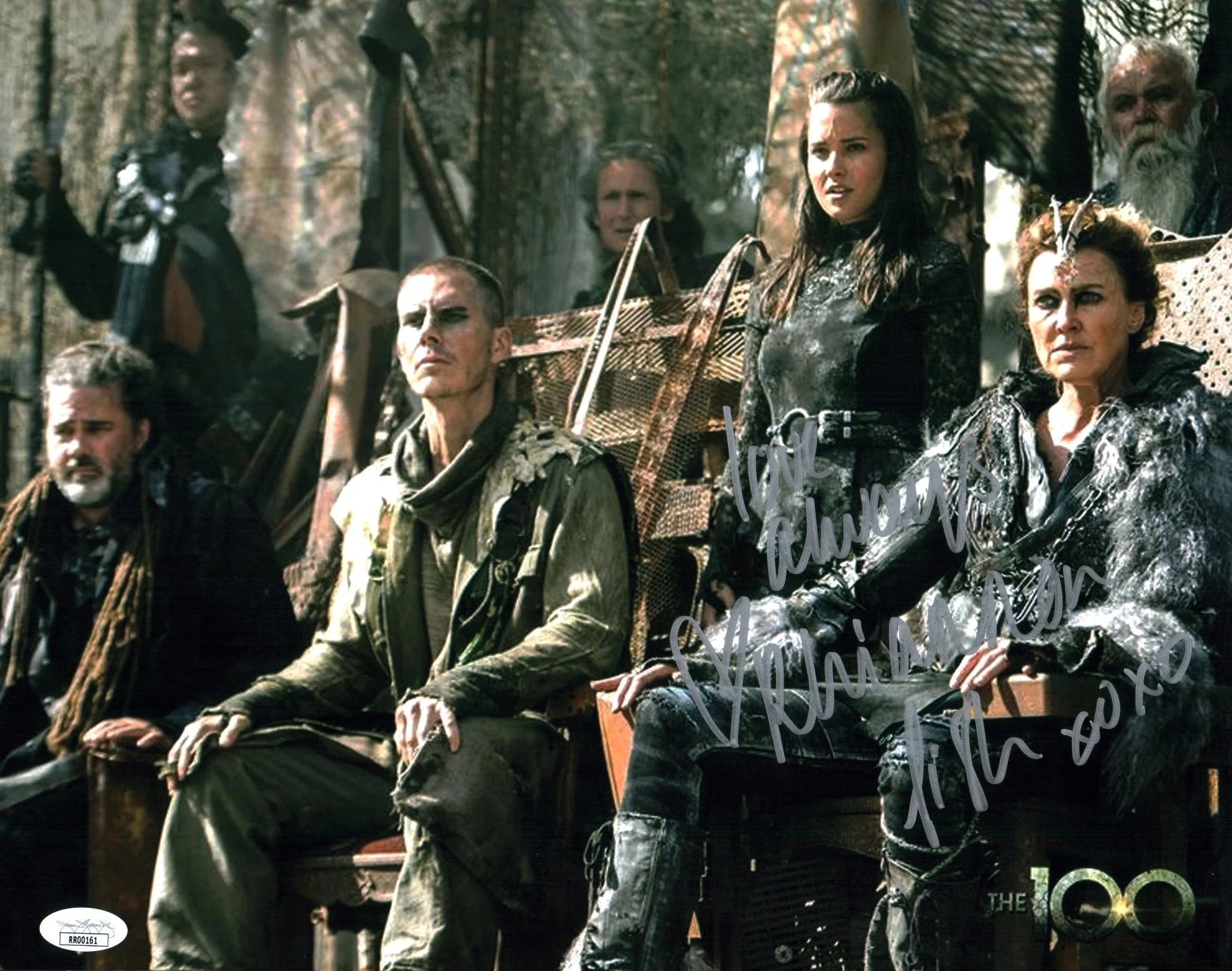 Rhiannon Fish The 100 11x14 Mini Poster Signed JSA Certified Autograph - Image 2