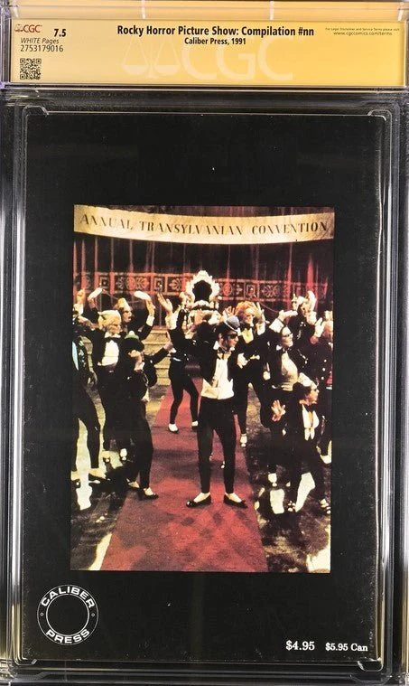 Rocky Horror Picture Show: Comic Book Compilation #nn CGC Signature Series 7.5 Cast x3 Signed Bostwick, Sarandon, Curry - Image 3