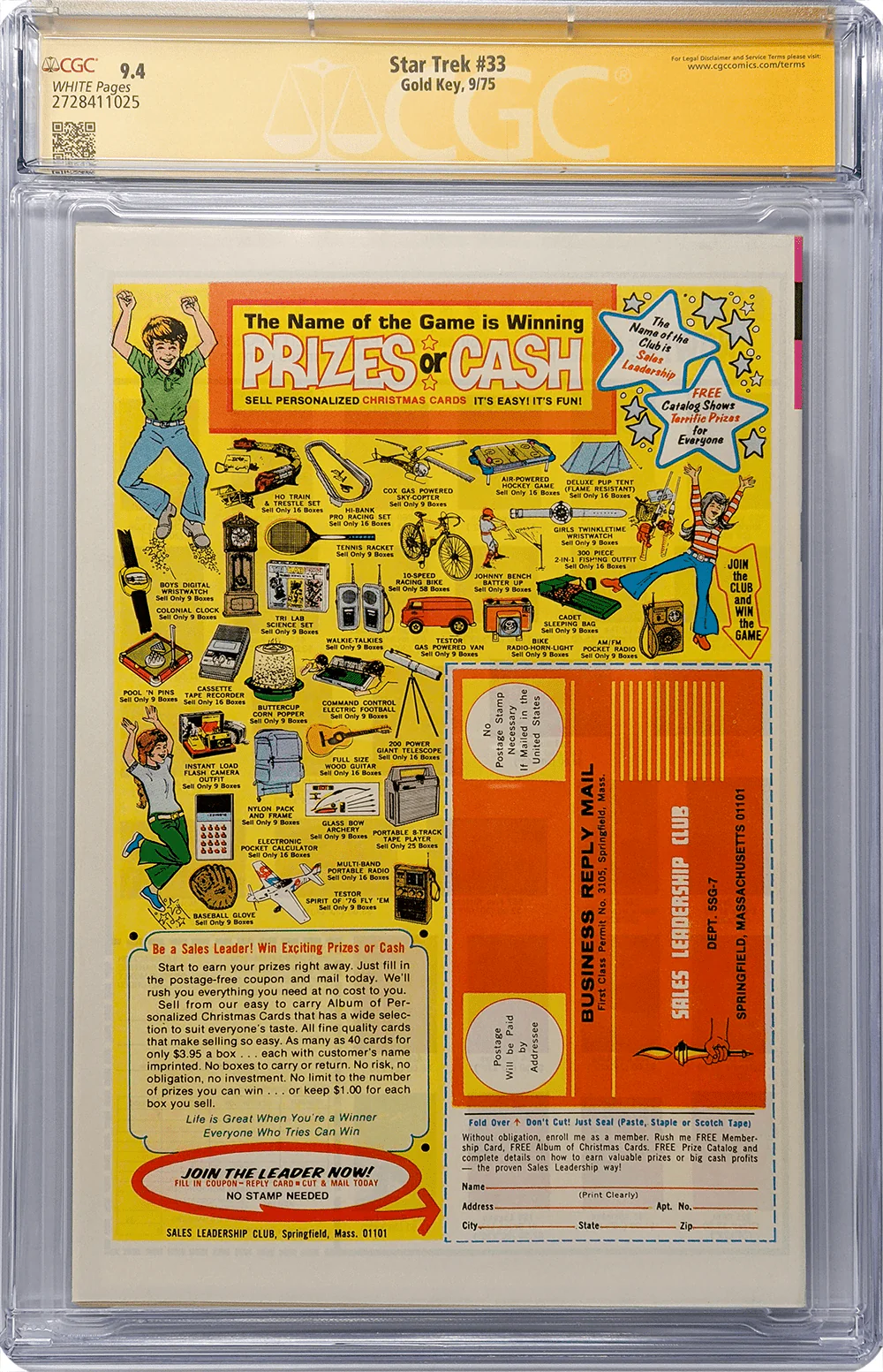 Star Trek #33 Gold Key Comics CGC Signature Series 9.6 Signed by William Shatner - Image 3