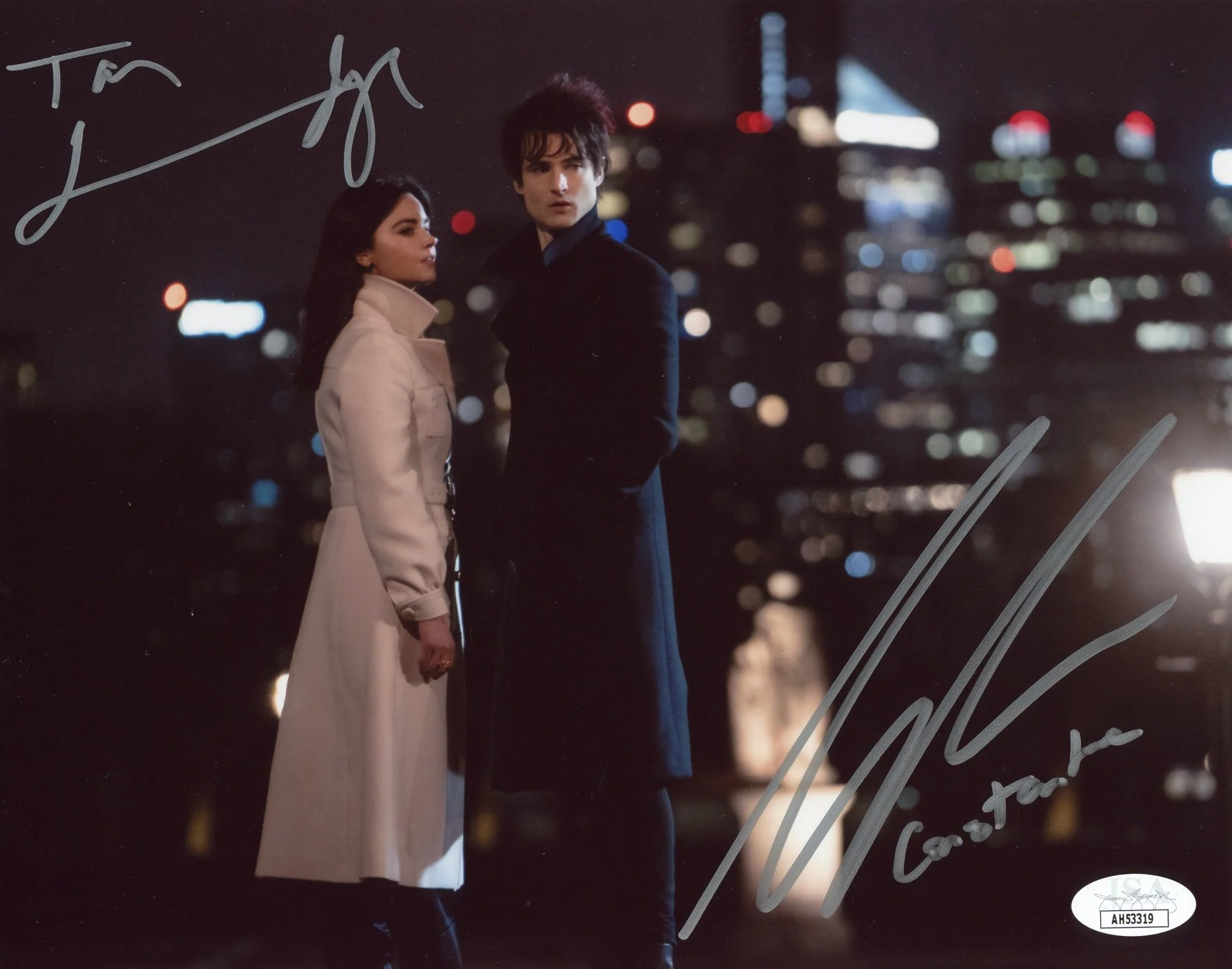 The Sandman 8x10 Signed Photo Cast x2 Coleman, Sturridge JSA Certified Autograph