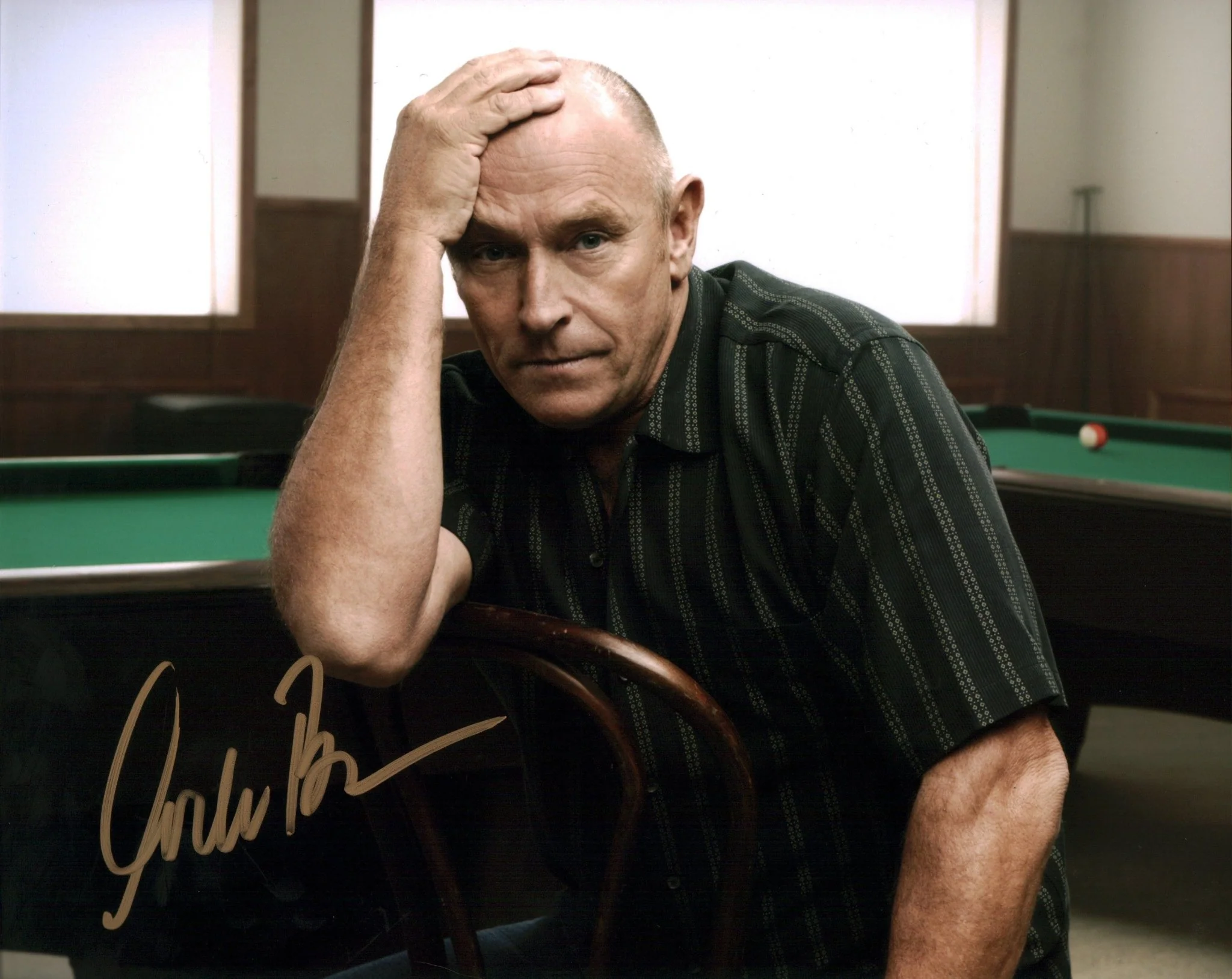 Corbin Bernsen Psych 8x10 Signed Photo JSA Certified Autograph - Image 3