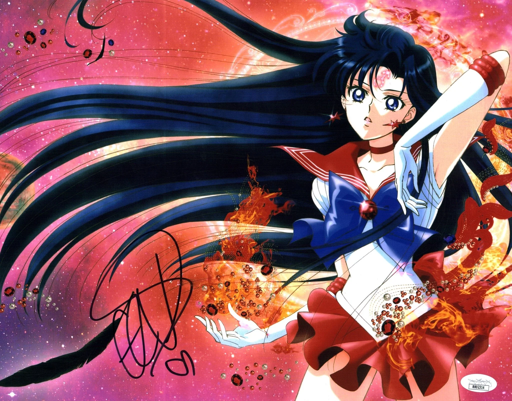 Cristina Vee Sailor Moon 11x14 Signed Photo Poster JSA Certified Autograph - Image 2