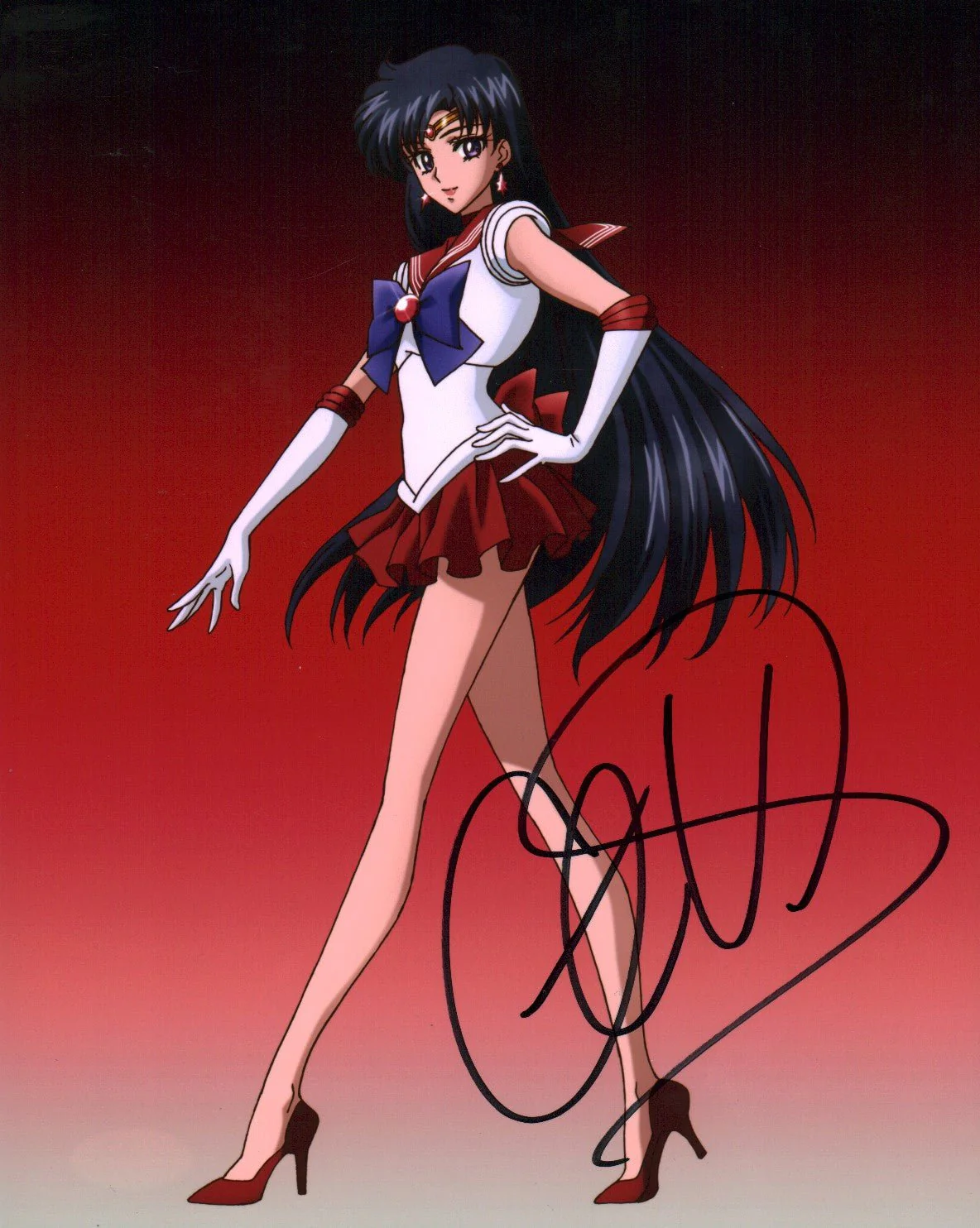 Cristina Vee Sailor Moon Crystal 8x10 Signed Photo JSA Certified Autograph - Image 2