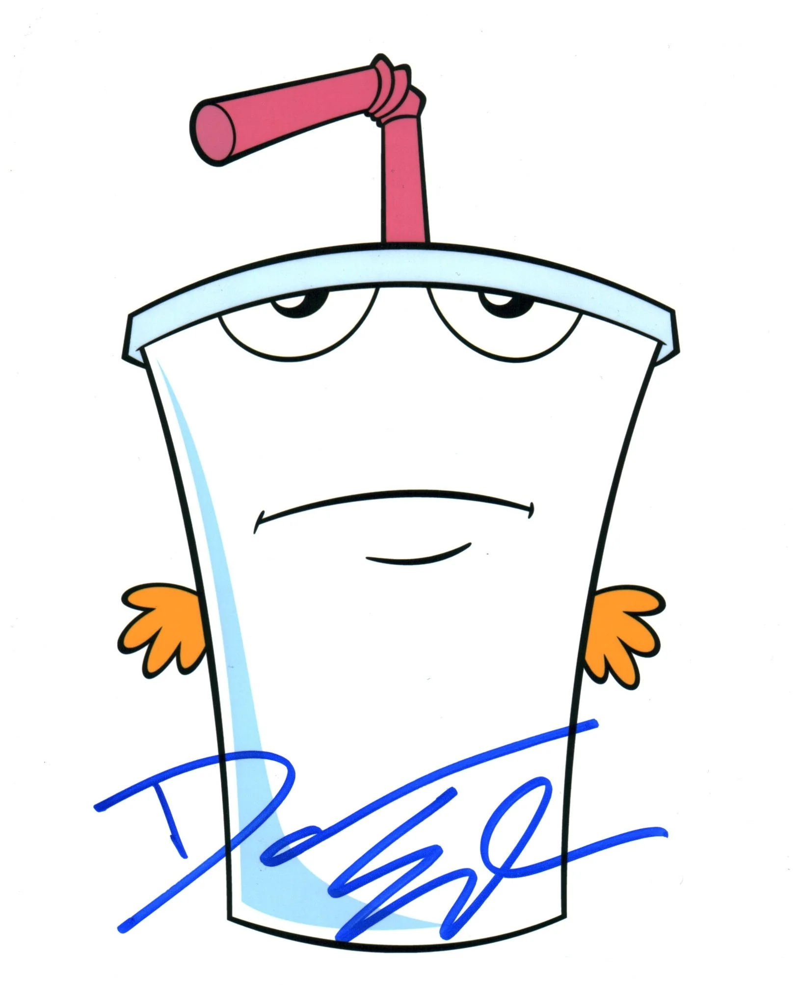 Dana Snyder Aqua Teen Hunger Force 8x10 Signed Photo JSA Certified Autograph - Image 2