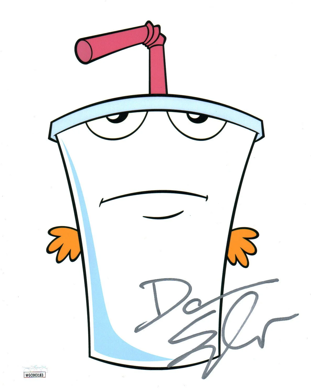 Dana Snyder Aqua Teen Hunger Force 8x10 Signed Photo JSA Certified Autograph - Image 3