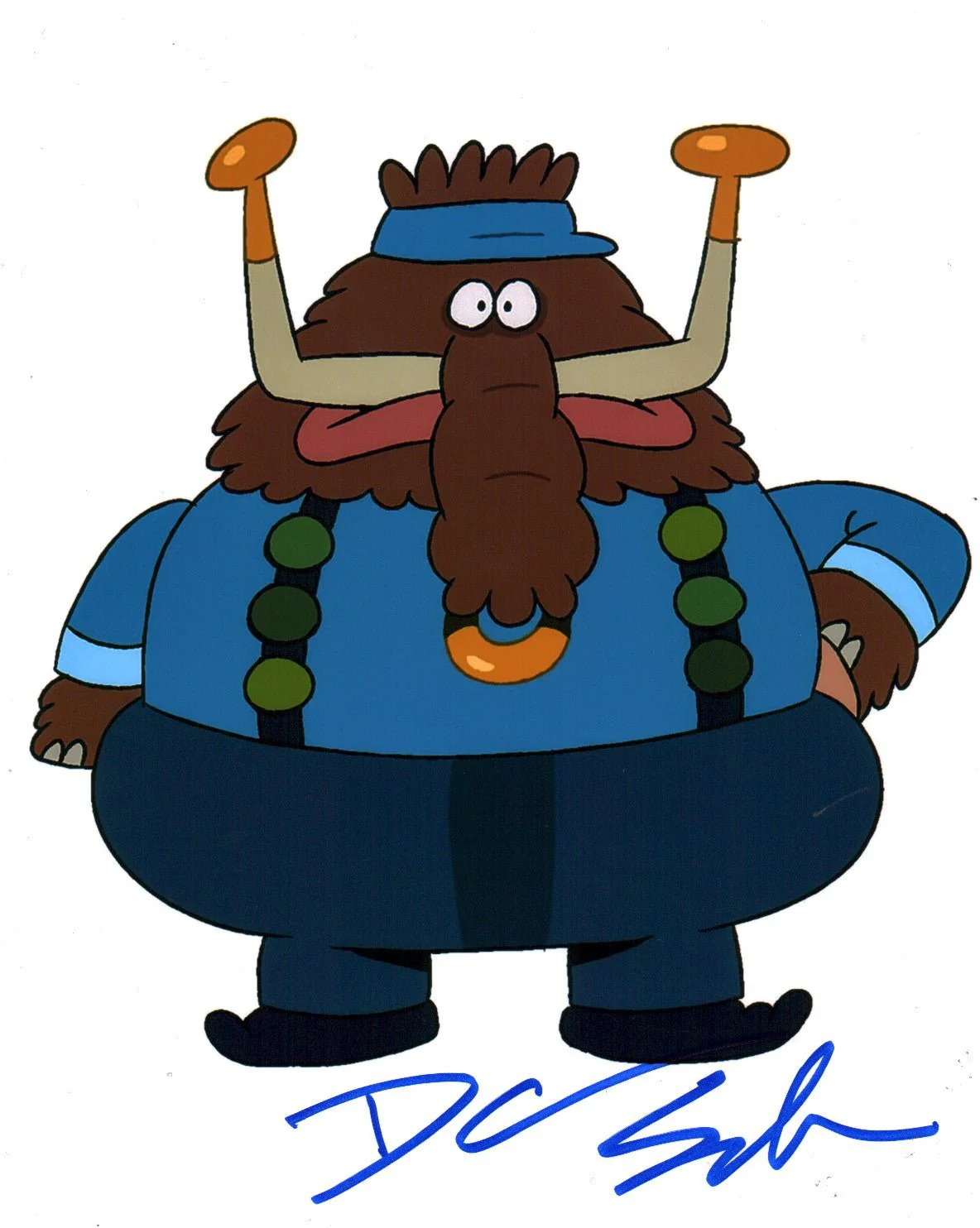 Dana Snyder Chowder 8x10 Signed Photo JSA Certified Autograph