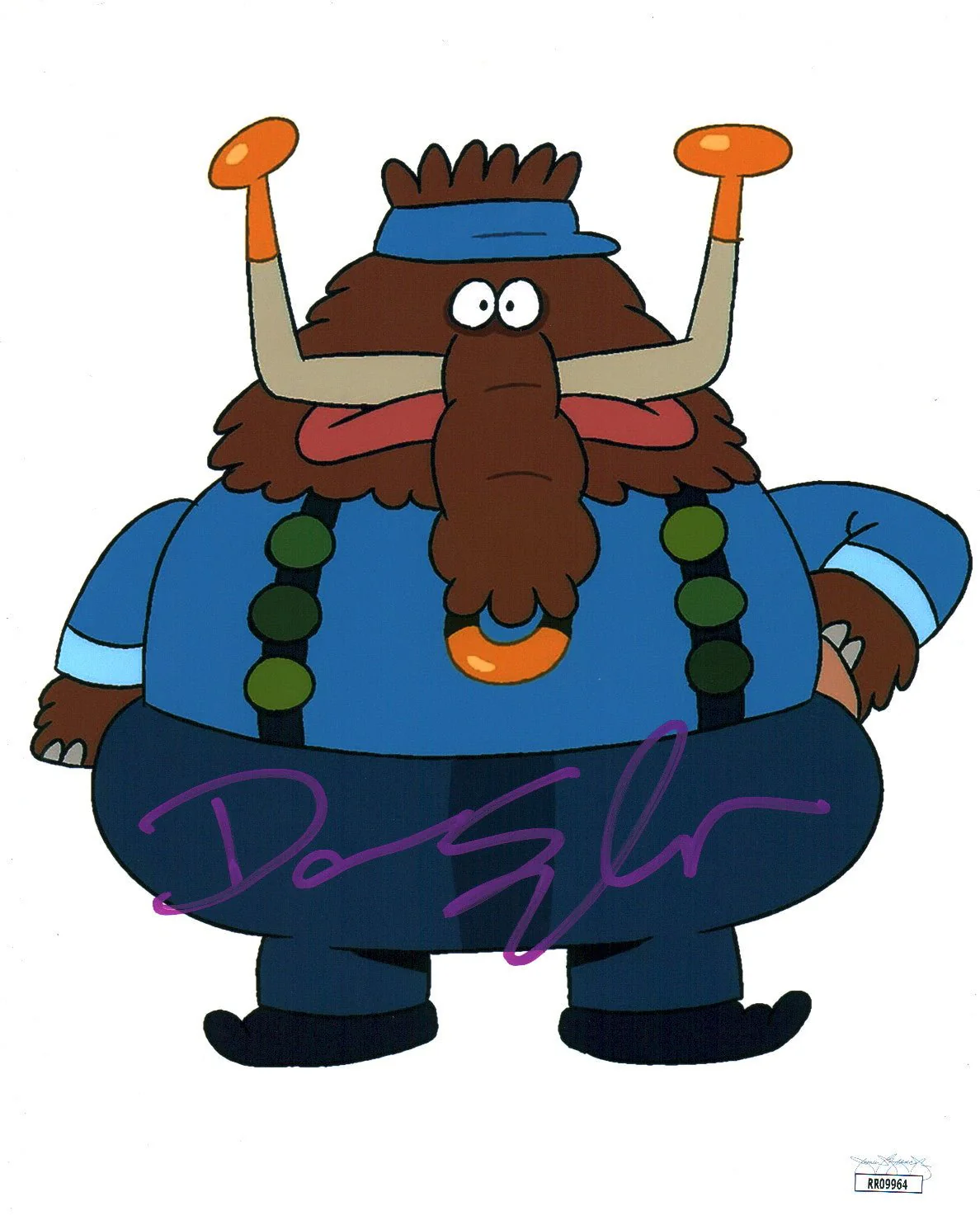 Dana Snyder Chowder 8x10 Signed Photo JSA Certified Autograph - Image 2