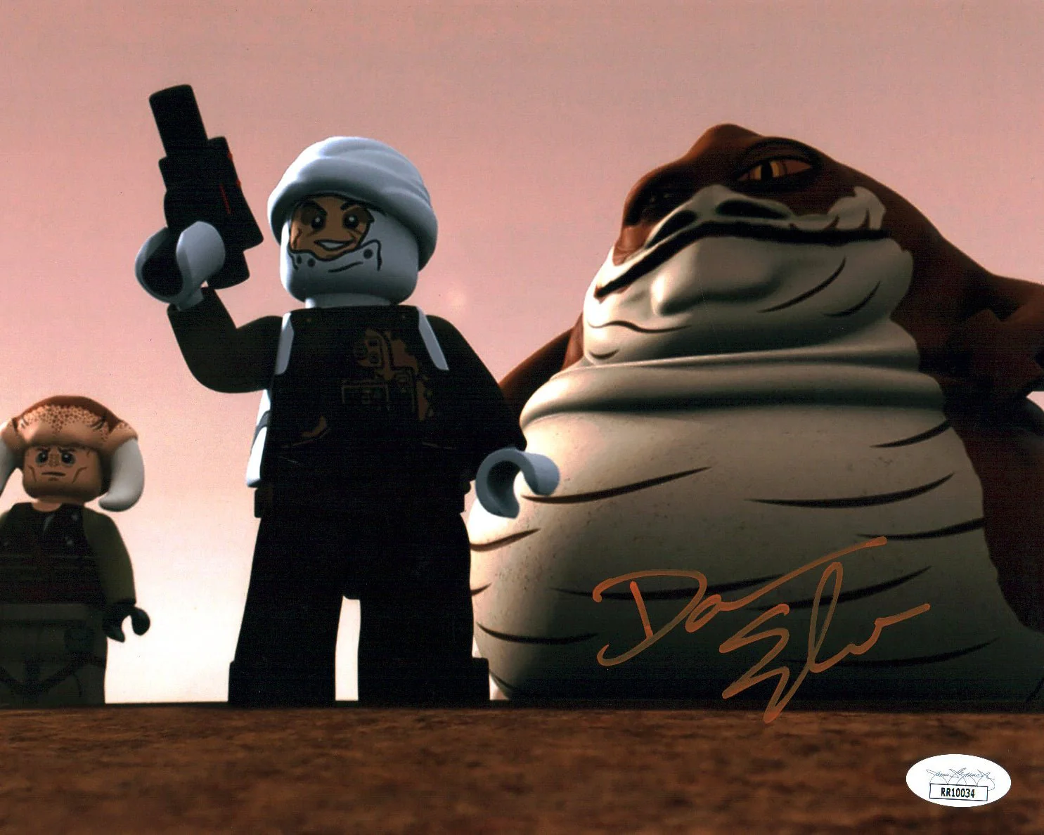 Dana Snyder LEGO Star Wars 8x10 Signed Photo JSA Certified Autograph - Image 2