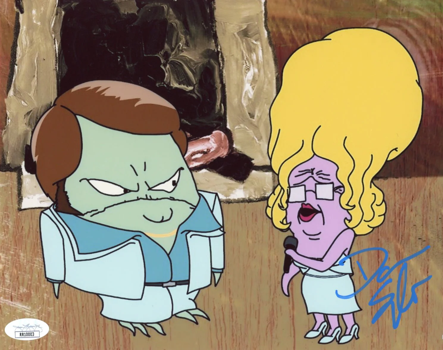 Dana Snyder Squidbillies 8x10 Signed Photo JSA Certified Autograph
