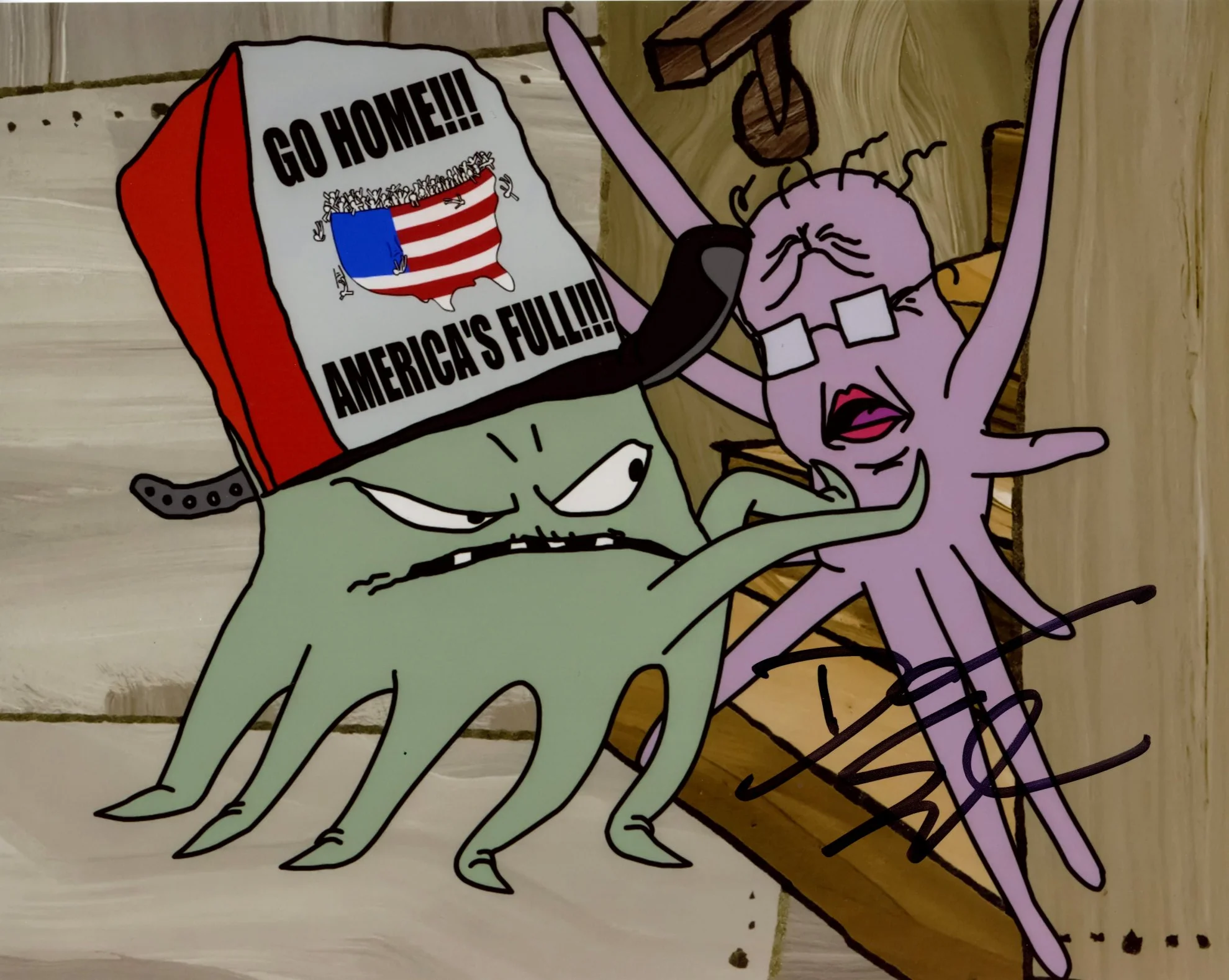 Dana Snyder Squidbillies 8x10 Photo Signed JSA Certified Autograph