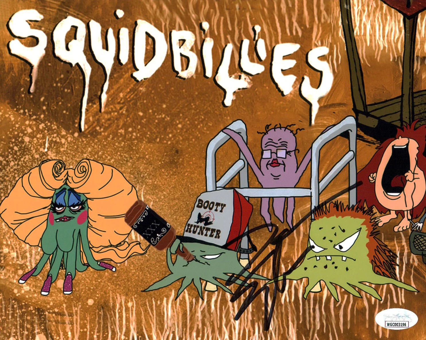 Dana Snyder Squidbillies 8x10 Photo Signed JSA Certified Autograph - Image 2