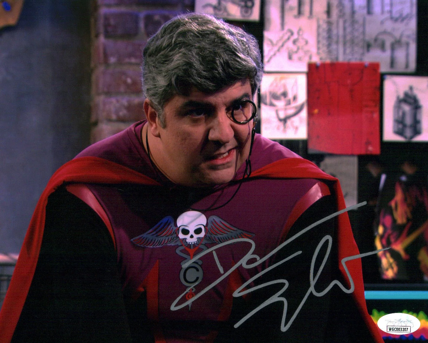 Dana Snyder The Thundermans 8x10 Signed Photo JSA Certified Autograph