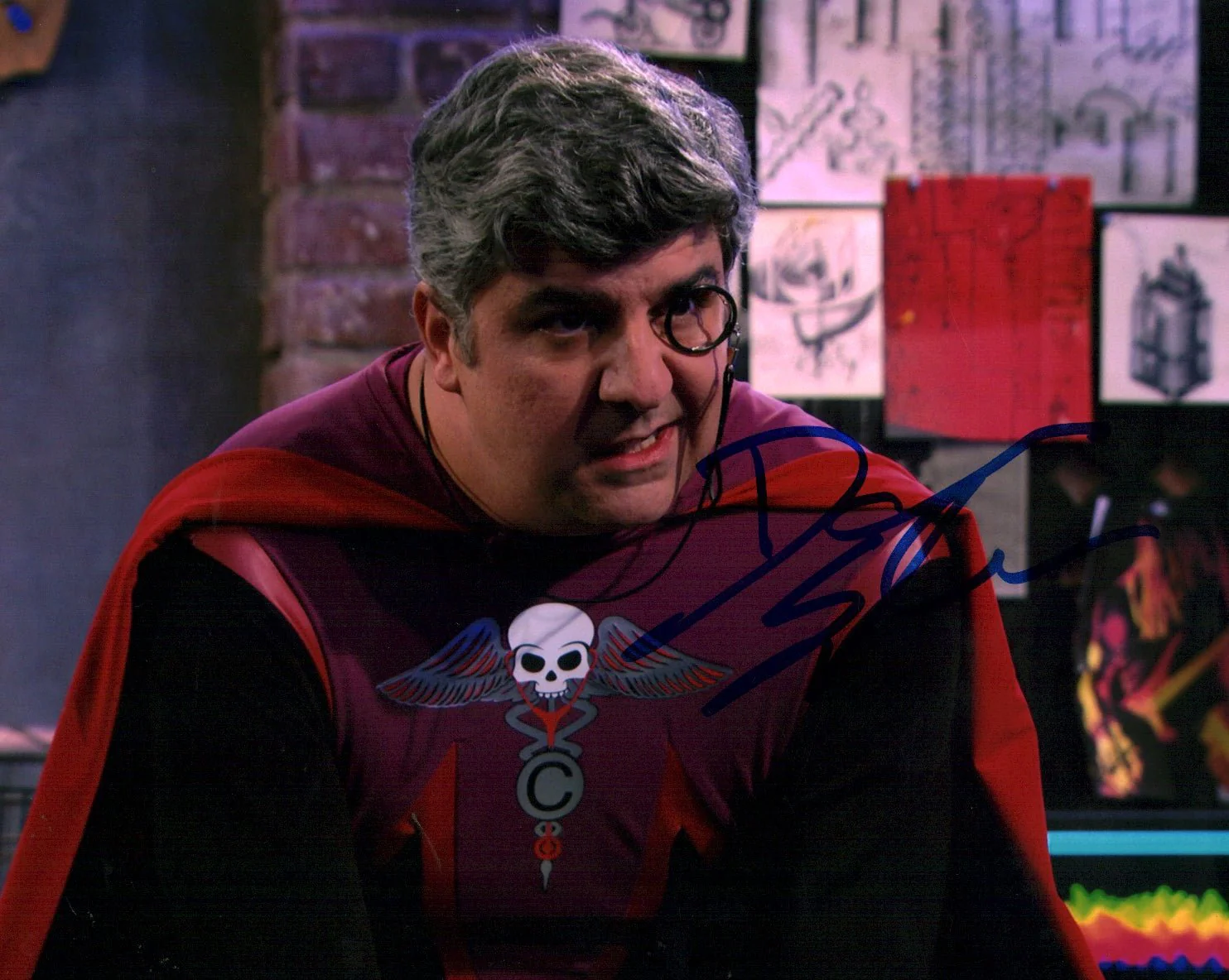 Dana Snyder The Thundermans 8x10 Signed Photo JSA Certified Autograph - Image 2